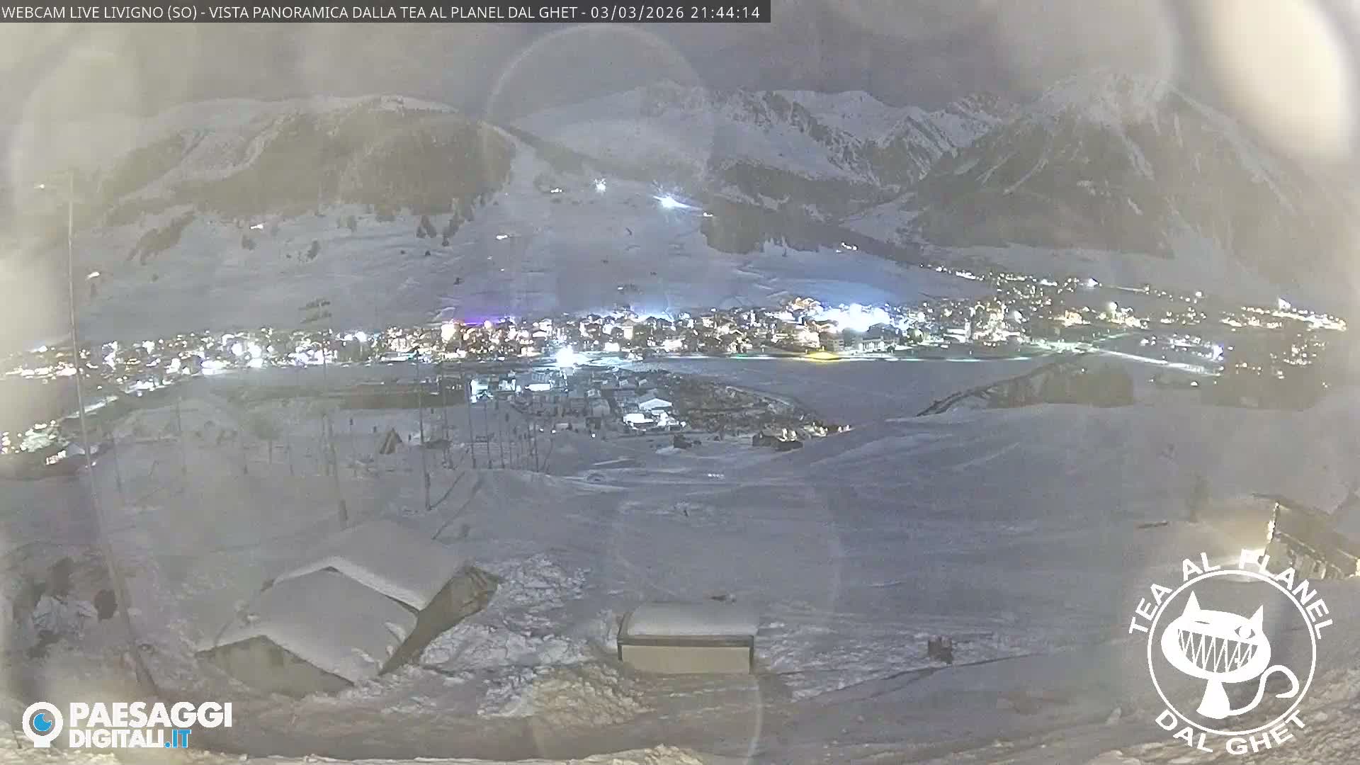 Livigno Ski City Panaromic Live Cam - Sondrio, Lombardy, Italy