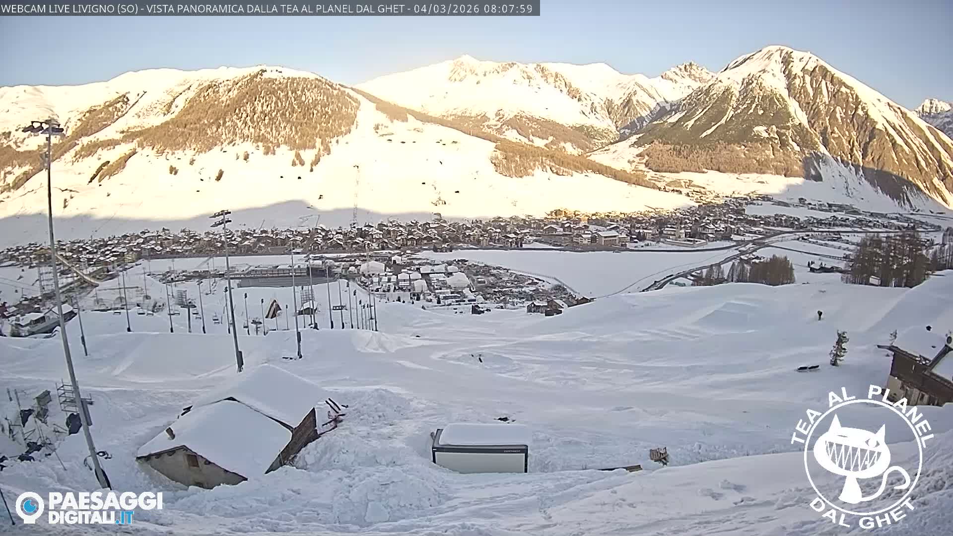 Livigno Ski City Panaromic Live Cam - Sondrio, Lombardy, Italy