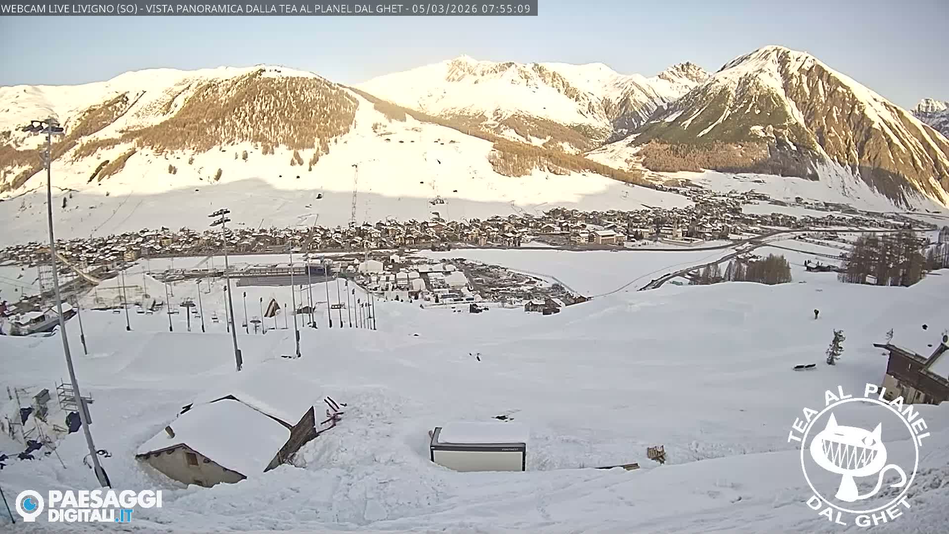 Livigno Ski City Panaromic Live Cam - Sondrio, Lombardy, Italy
