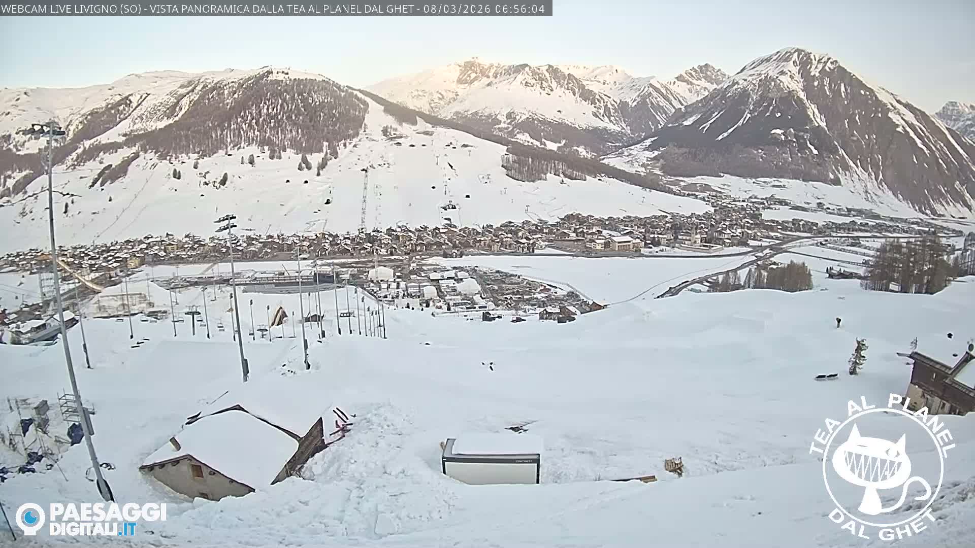 Livigno Ski City Panaromic Live Cam - Sondrio, Lombardy, Italy