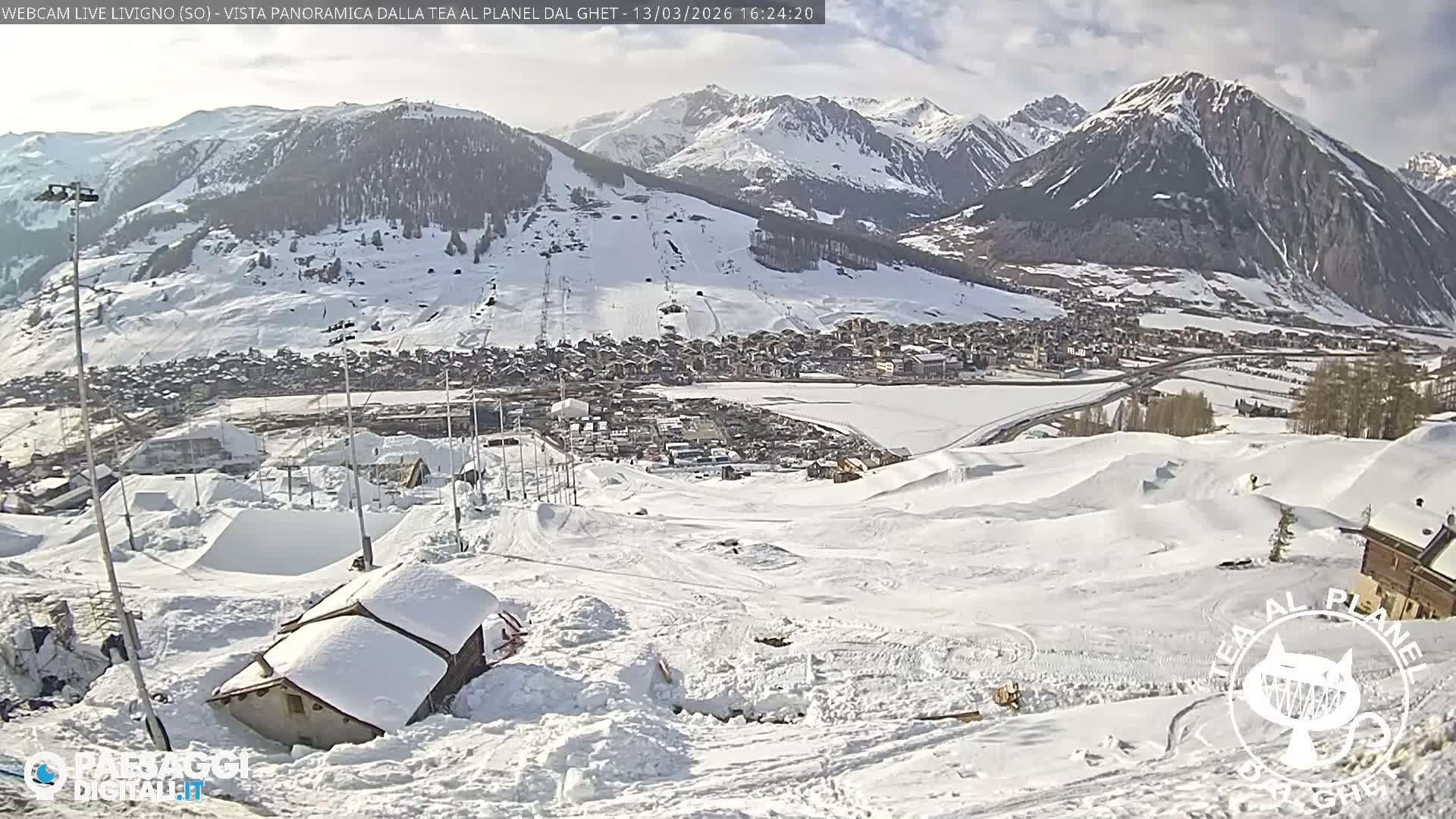 Livigno Ski City Panaromic Live Cam - Sondrio, Lombardy, Italy