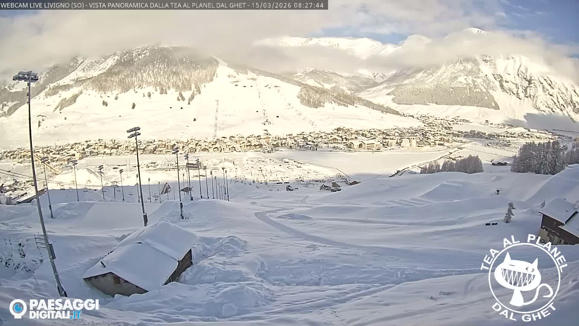 Livigno Ski City Panaromic Live Cam - Sondrio, Lombardy, Italy