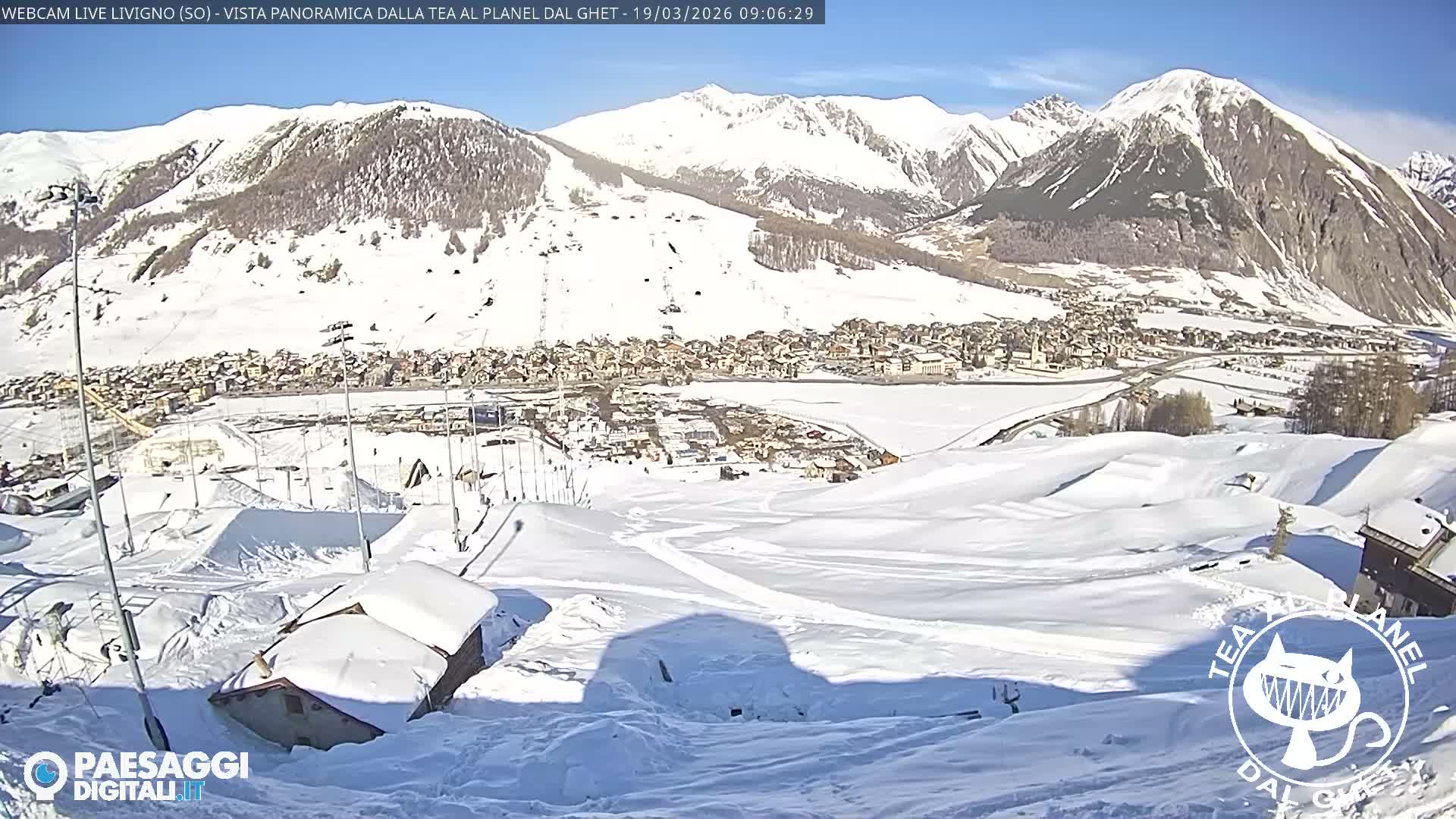 Livigno Ski City Panaromic Live Cam - Sondrio, Lombardy, Italy