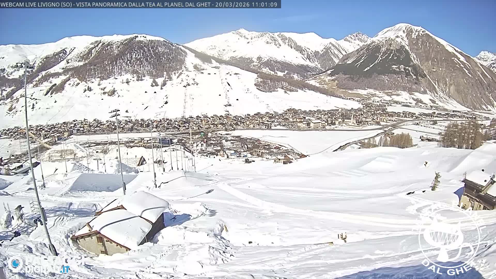 Livigno Ski City Panaromic Live Cam - Sondrio, Lombardy, Italy