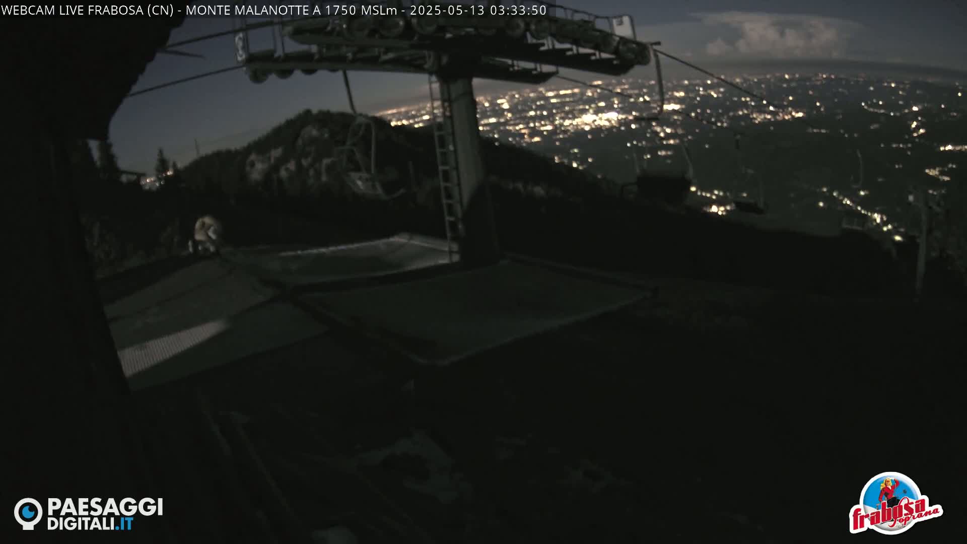 Moro Mount Frabosa Malanotte Ski School & Ski Slope Live Cam - Cuneo, Piedmont, Italy