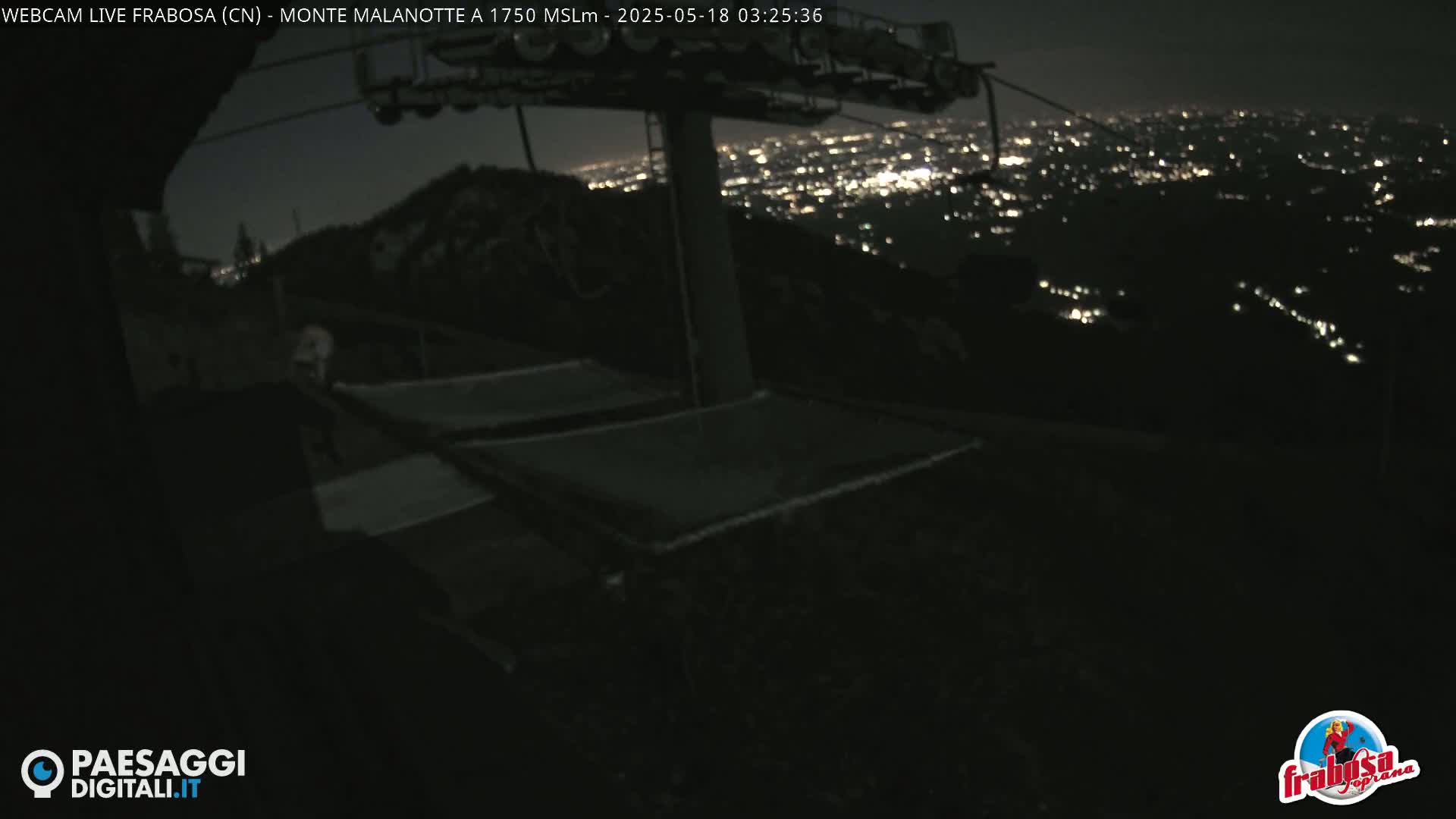 Moro Mount Frabosa Malanotte Ski School & Ski Slope Live Cam - Cuneo, Piedmont, Italy