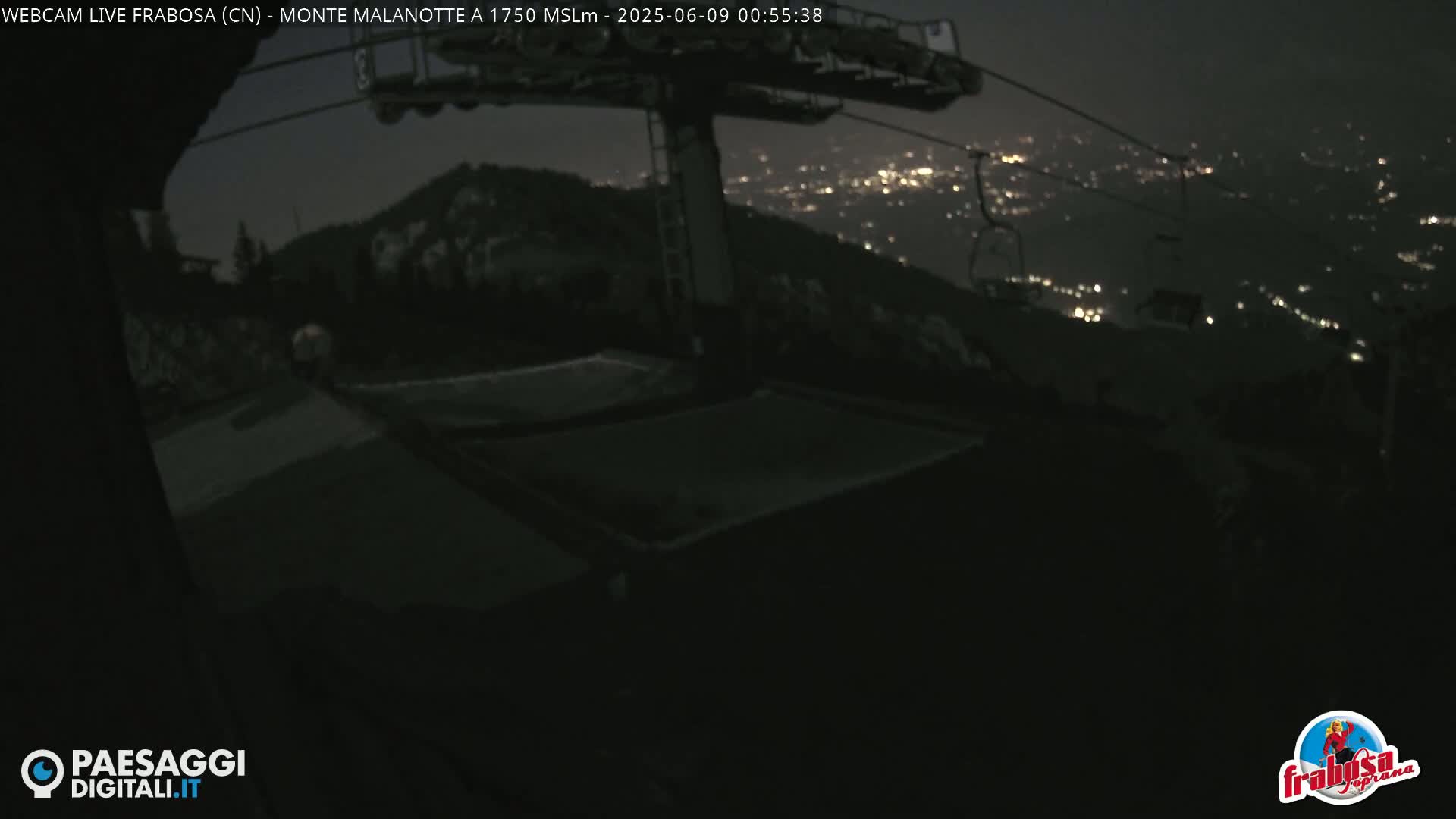 Moro Mount Frabosa Malanotte Ski School & Ski Slope Live Cam - Cuneo, Piedmont, Italy