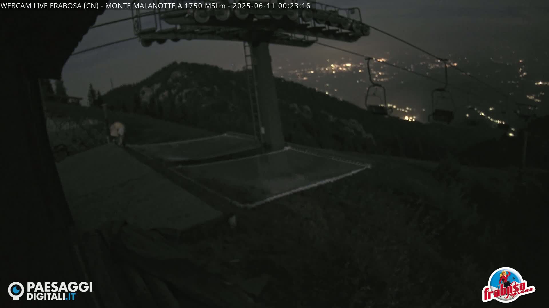 Moro Mount Frabosa Malanotte Ski School & Ski Slope Live Cam - Cuneo, Piedmont, Italy