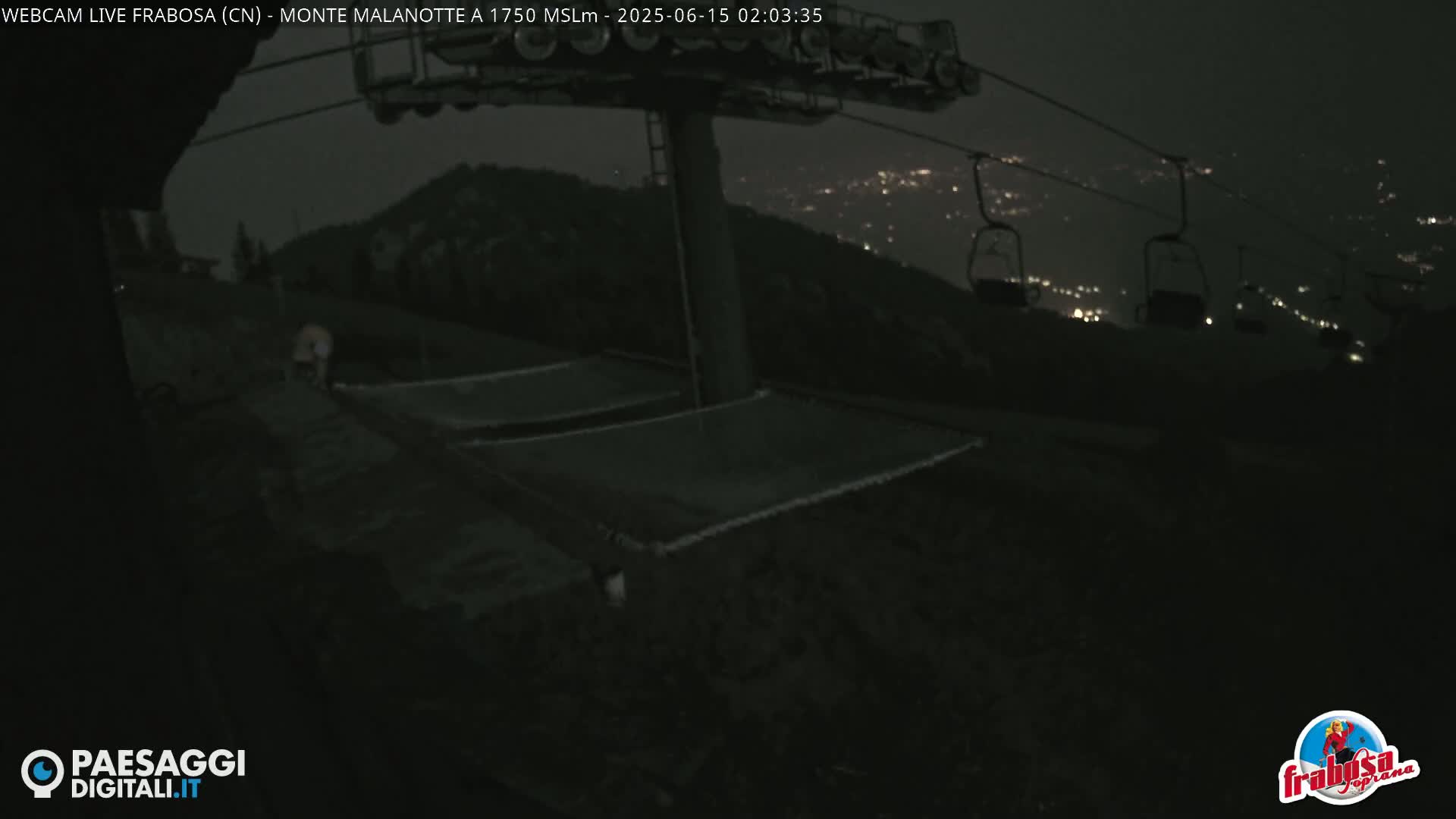Moro Mount Frabosa Malanotte Ski School & Ski Slope Live Cam - Cuneo, Piedmont, Italy