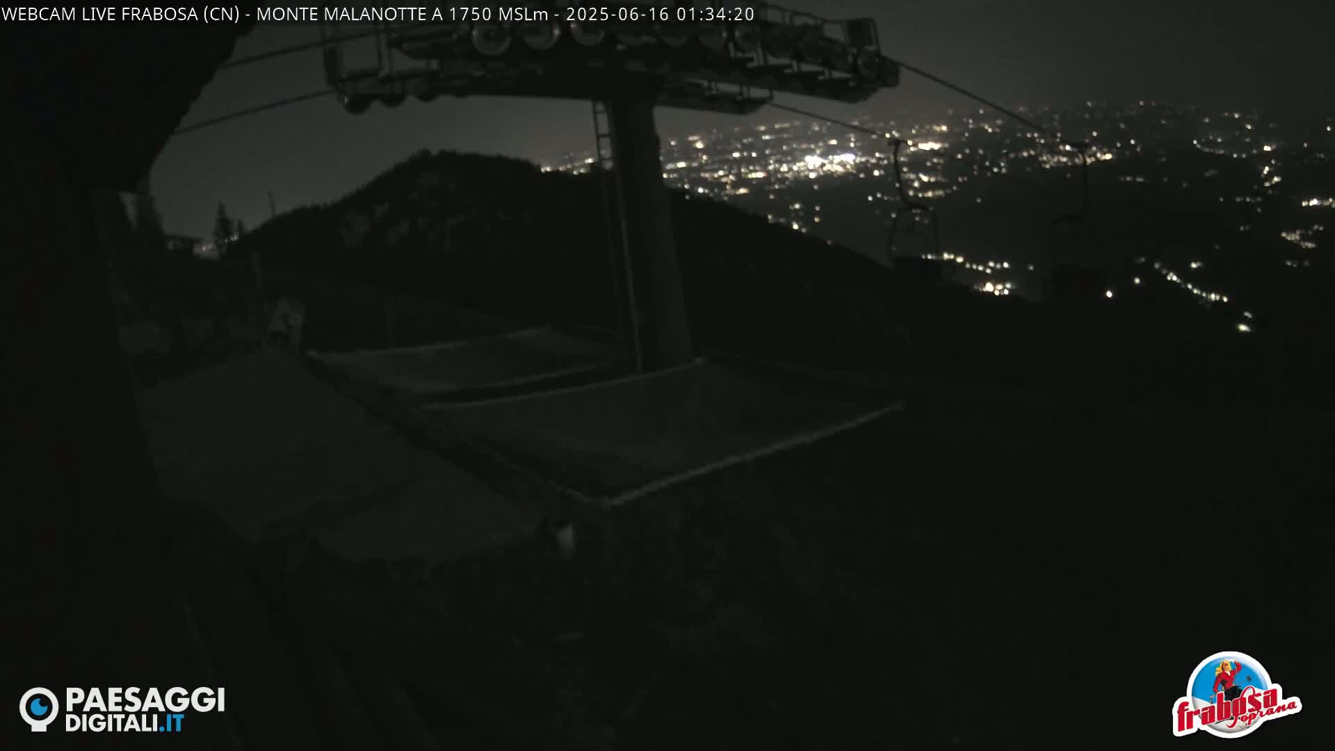 Moro Mount Frabosa Malanotte Ski School & Ski Slope Live Cam - Cuneo, Piedmont, Italy