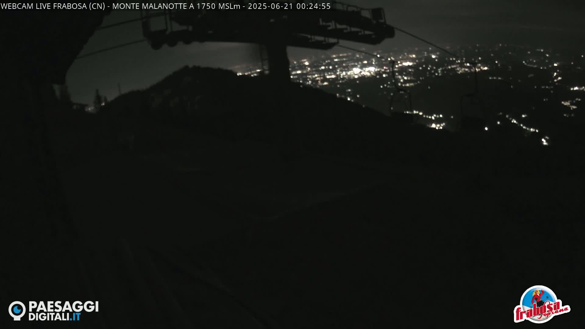 Monte Moro Mount Frabosa, Prato Nevoso Malanotte Take off Ramp & Ski Slope Live Cam - Cuneo, Piedmont, Italy