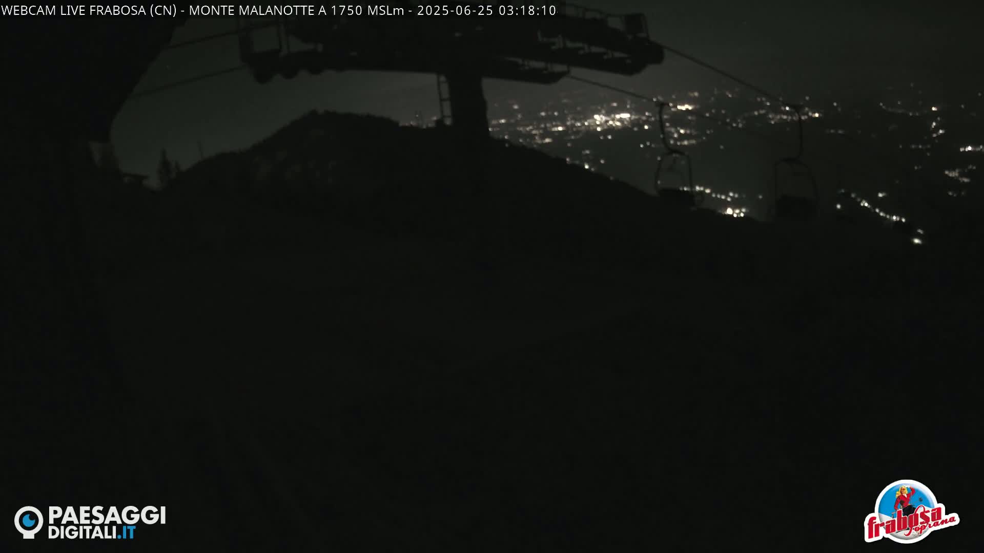 Monte Moro Mount Frabosa, Prato Nevoso Malanotte Take off Ramp & Ski Slope Live Cam - Cuneo, Piedmont, Italy
