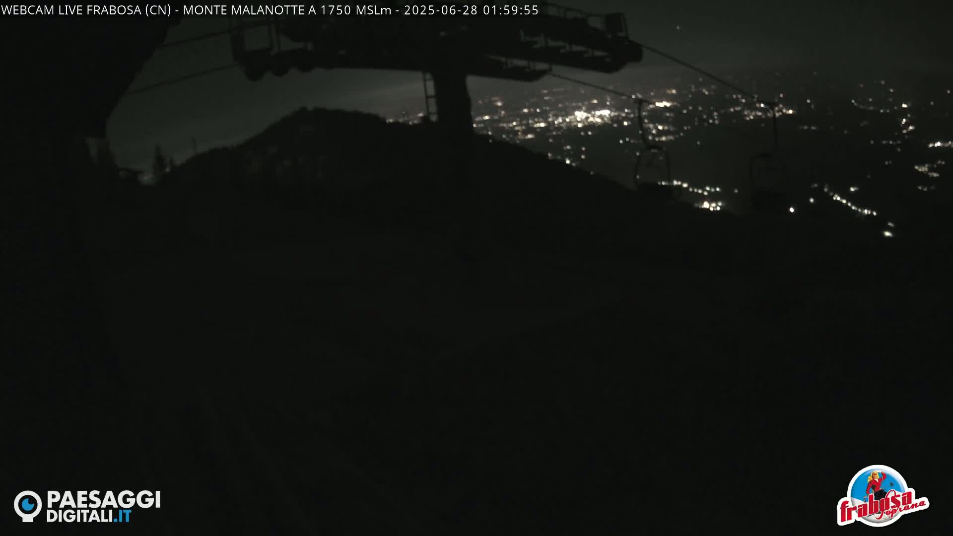 Monte Moro Mount Frabosa, Prato Nevoso Malanotte Take off Ramp & Ski Slope Live Cam - Cuneo, Piedmont, Italy