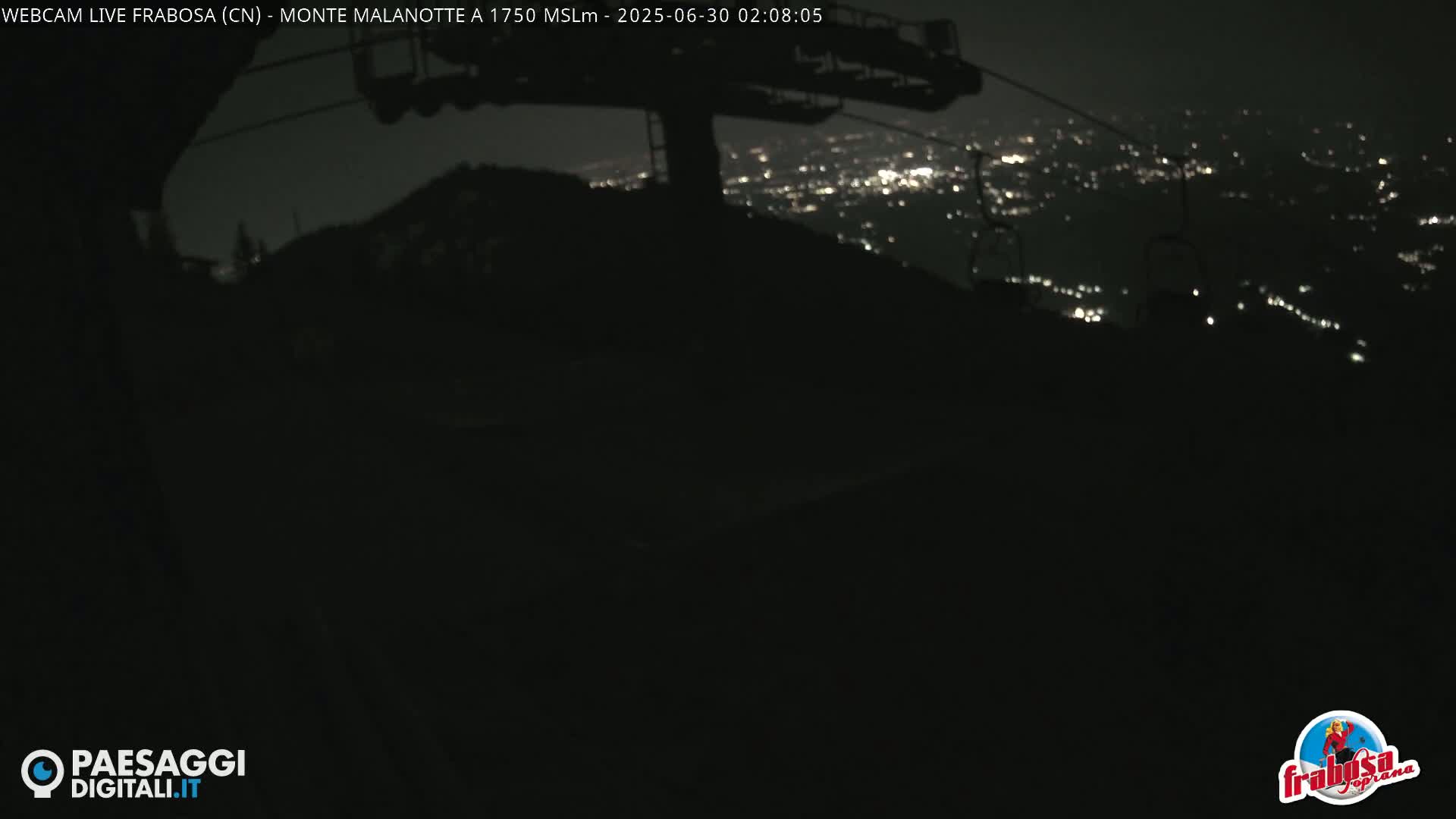 Monte Moro Mount Frabosa, Prato Nevoso Malanotte Take off Ramp & Ski Slope Live Cam - Cuneo, Piedmont, Italy