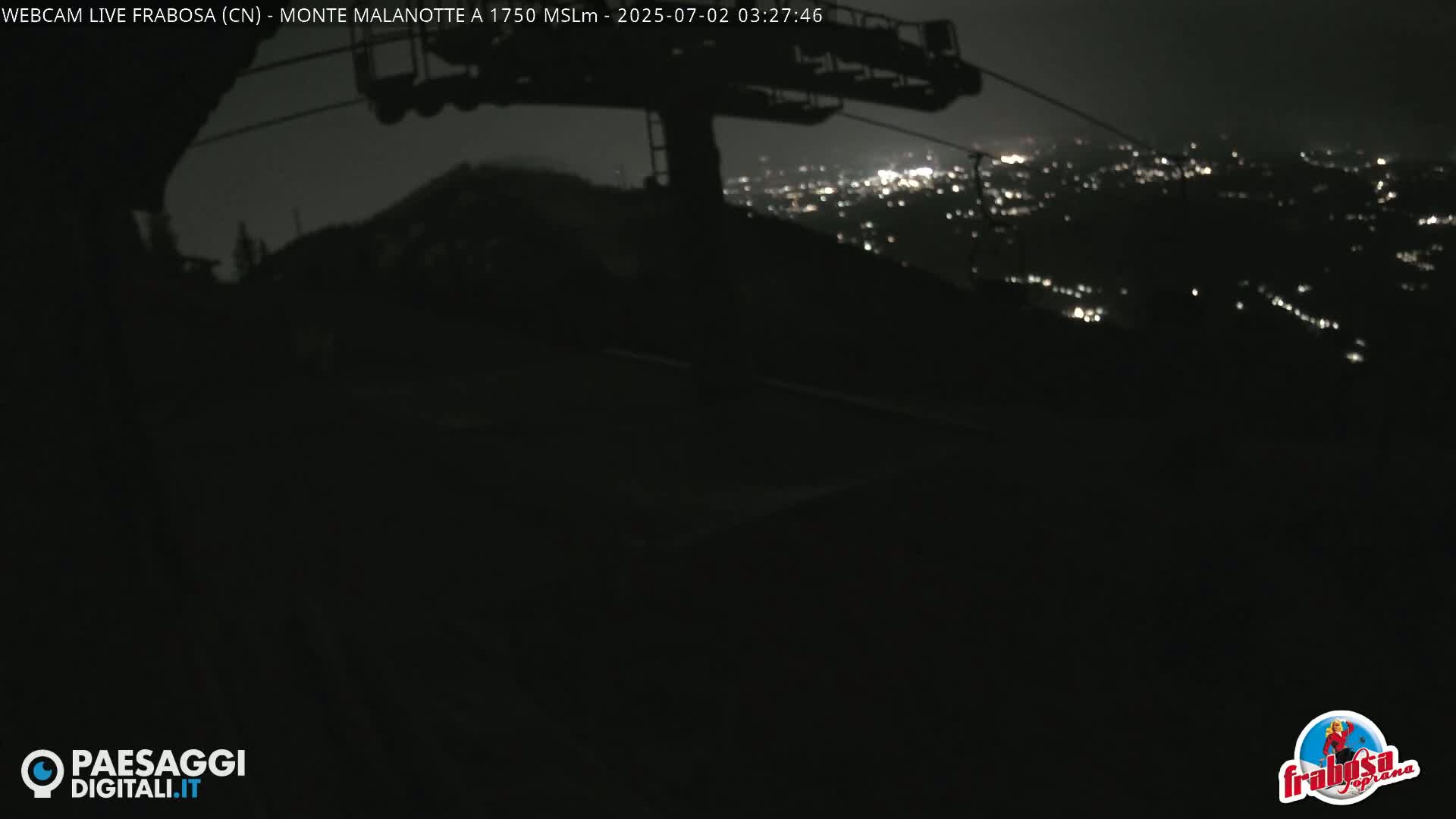 Monte Moro Mount Frabosa, Prato Nevoso Malanotte Take off Ramp & Ski Slope Live Cam - Cuneo, Piedmont, Italy
