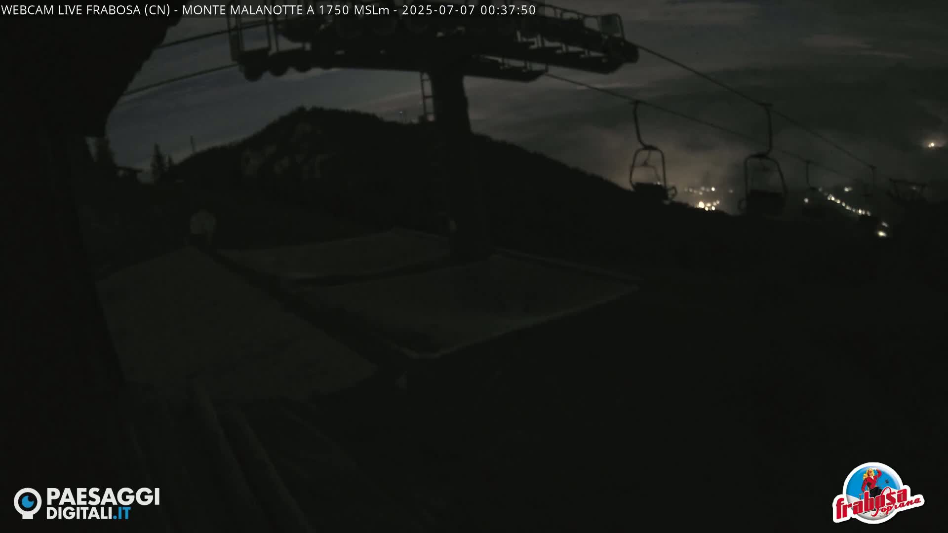 Monte Moro Mount Frabosa, Prato Nevoso Malanotte Take off Ramp & Ski Slope Live Cam - Cuneo, Piedmont, Italy