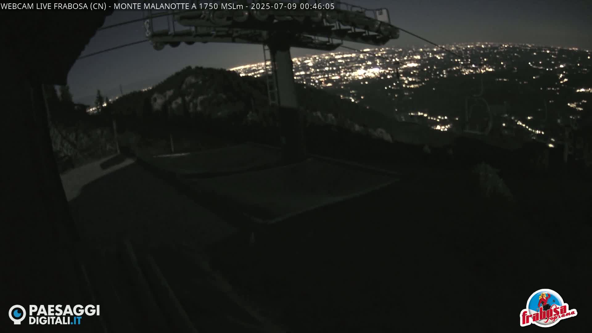 Monte Moro Mount Frabosa, Prato Nevoso Malanotte Take off Ramp & Ski Slope Live Cam - Cuneo, Piedmont, Italy
