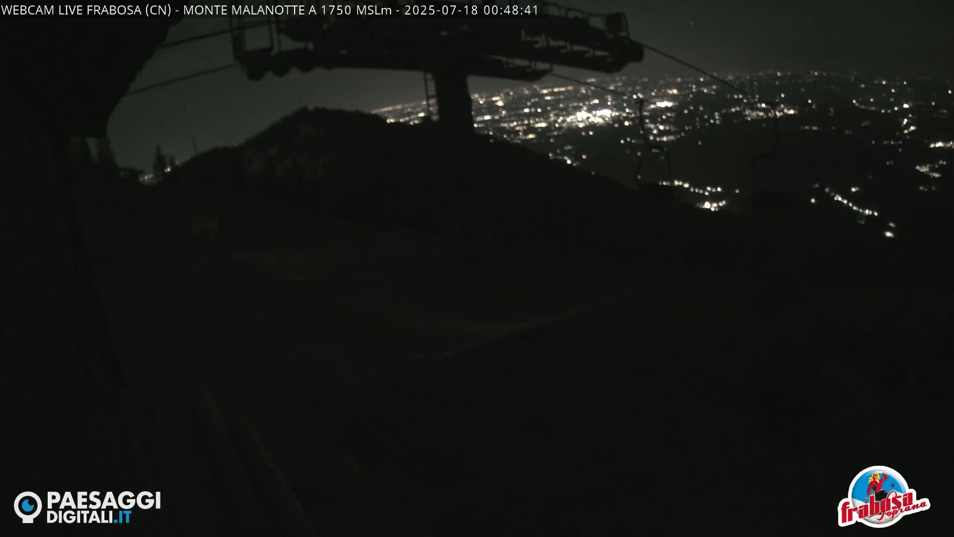 Monte Moro Mount Frabosa, Prato Nevoso Malanotte Take off Ramp & Ski Slope Live Cam - Cuneo, Piedmont, Italy