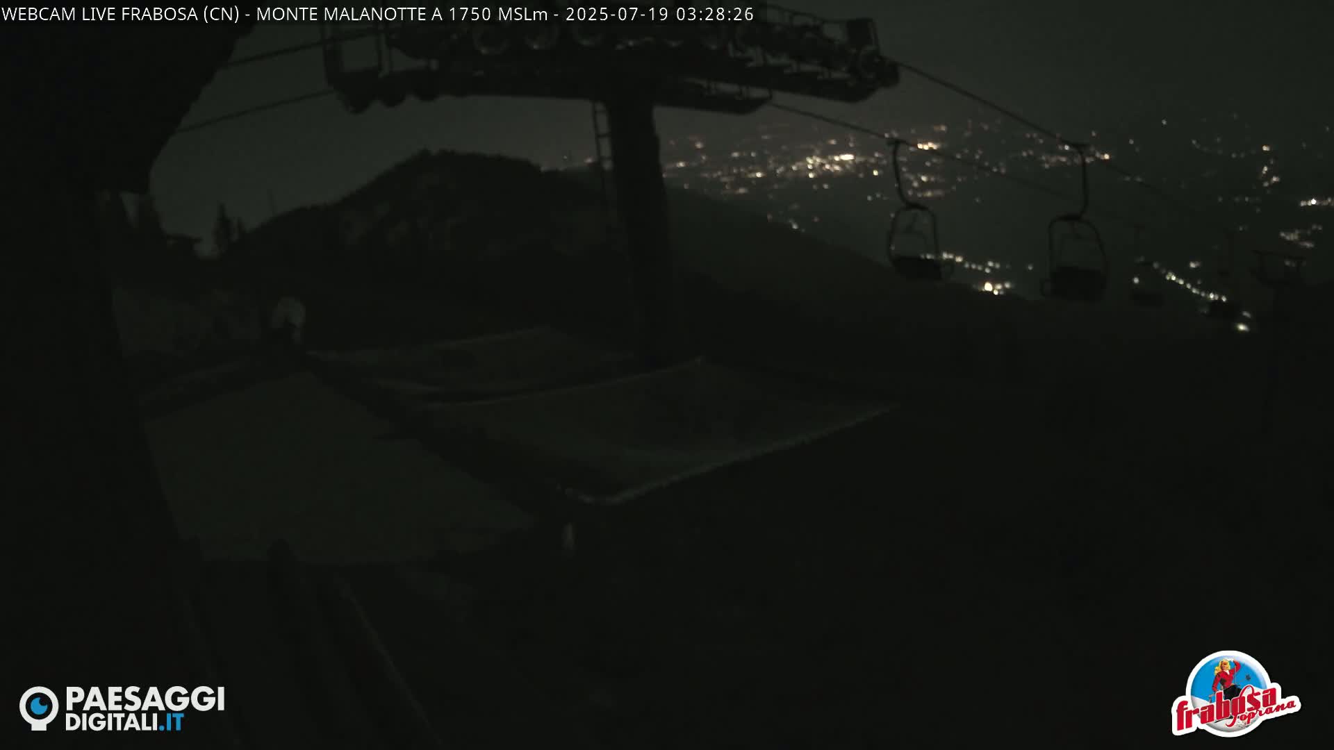 Monte Moro Mount Frabosa, Prato Nevoso Malanotte Take off Ramp & Ski Slope Live Cam - Cuneo, Piedmont, Italy