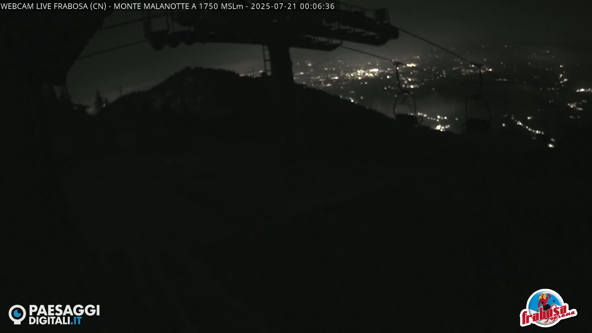 Monte Moro Mount Frabosa, Prato Nevoso Malanotte Take off Ramp & Ski Slope Live Cam - Cuneo, Piedmont, Italy