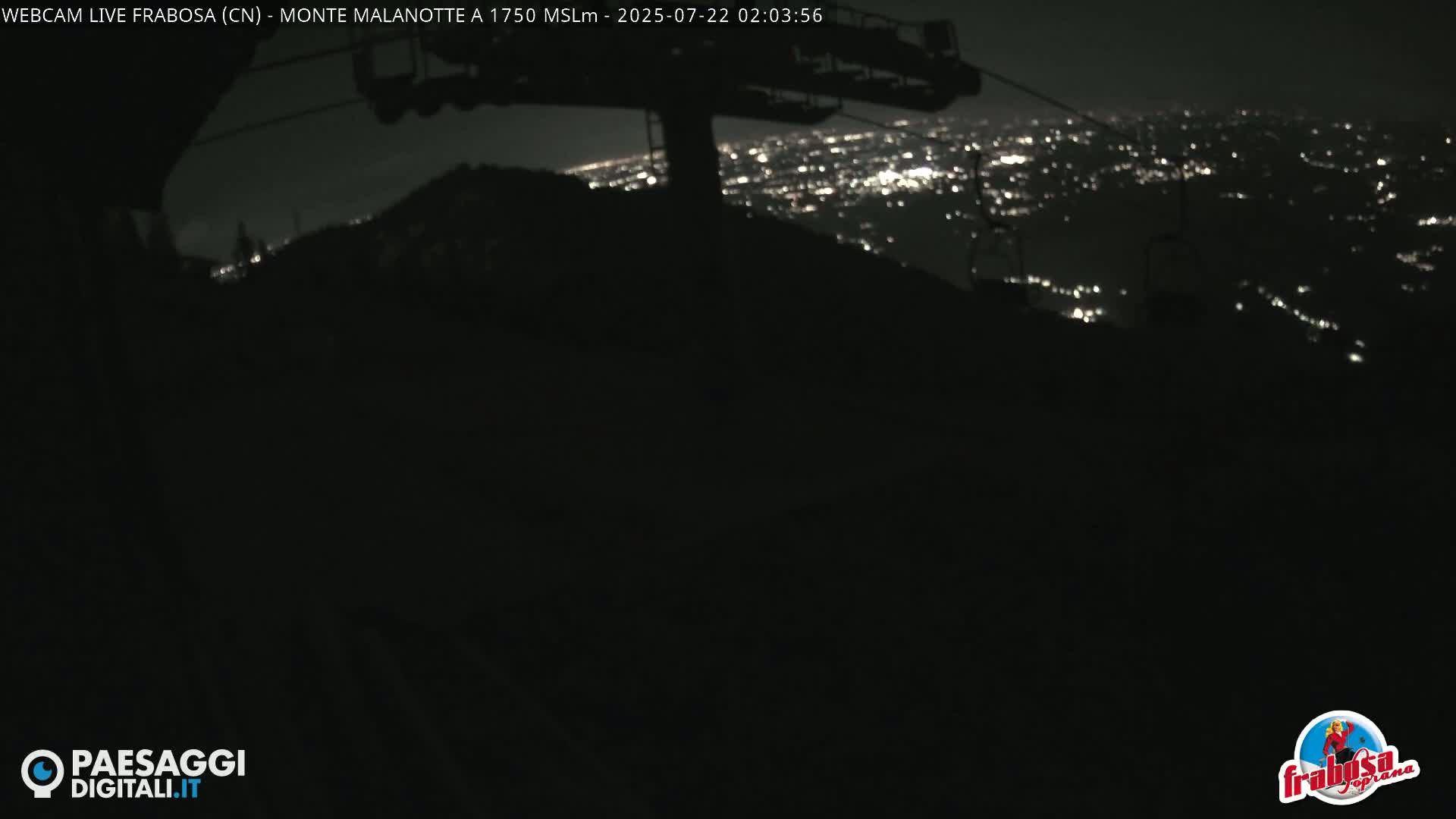 Monte Moro Mount Frabosa, Prato Nevoso Malanotte Take off Ramp & Ski Slope Live Cam - Cuneo, Piedmont, Italy