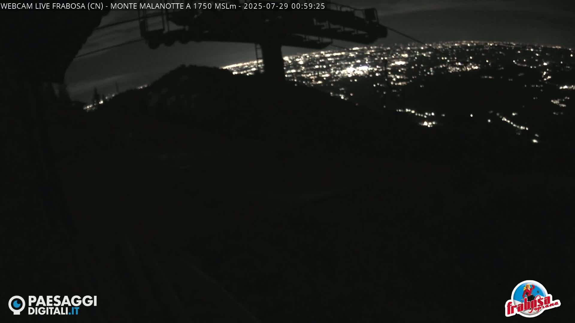 Monte Moro Mount Frabosa, Prato Nevoso Malanotte Take off Ramp & Ski Slope Live Cam - Cuneo, Piedmont, Italy