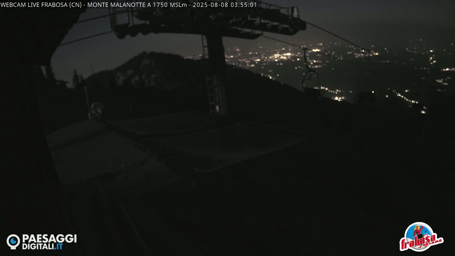 Monte Moro Mount Frabosa, Prato Nevoso Malanotte Take off Ramp & Ski Slope Live Cam - Cuneo, Piedmont, Italy
