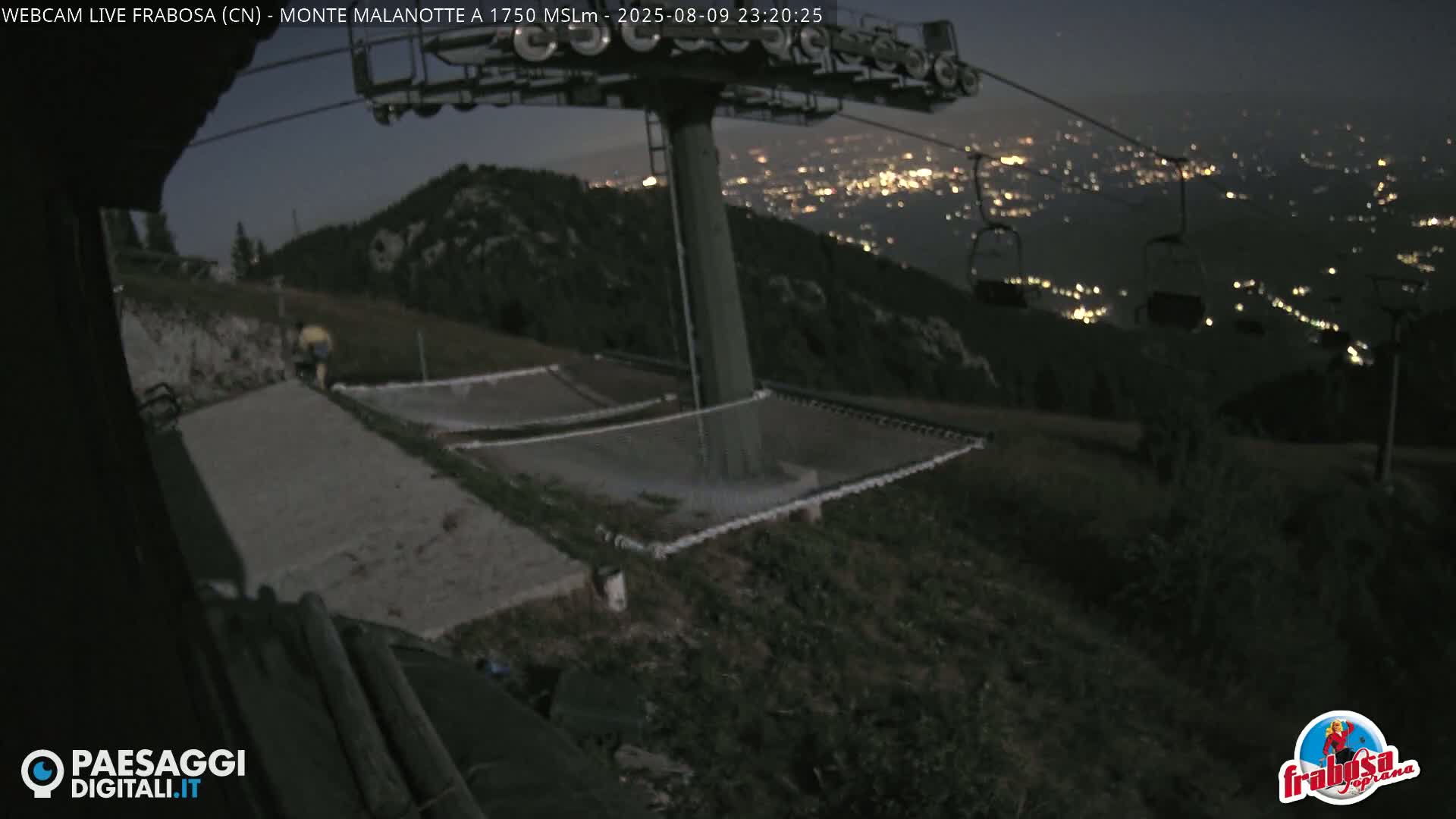Monte Moro Mount Frabosa, Prato Nevoso Malanotte Take off Ramp & Ski Slope Live Cam - Cuneo, Piedmont, Italy