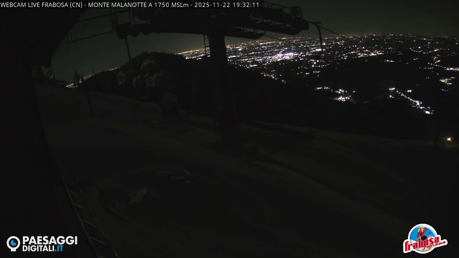 Monte Moro Mount Frabosa, Prato Nevoso Malanotte Take off Ramp & Ski Slope Live Cam - Cuneo, Piedmont, Italy