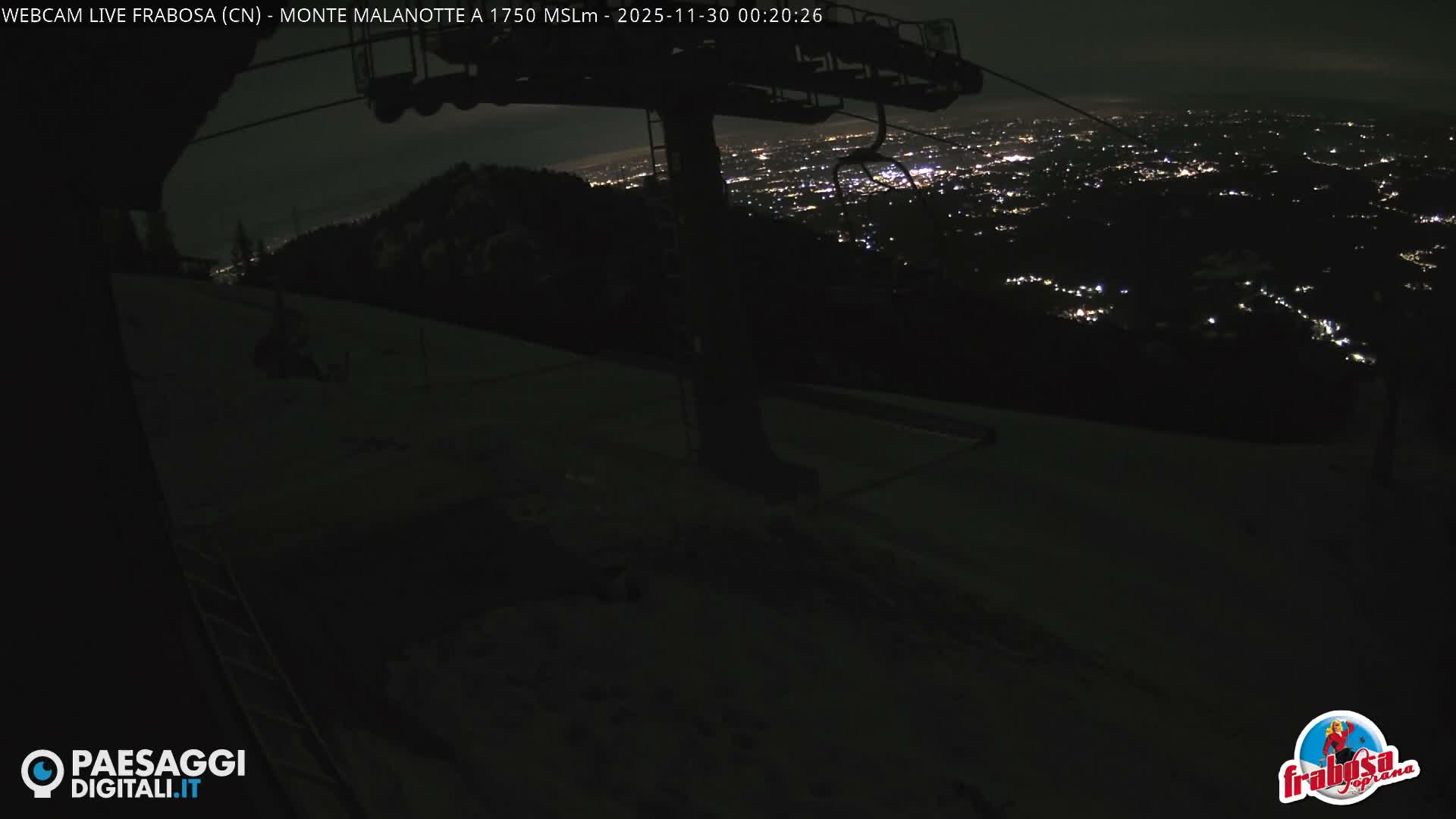 Monte Moro Mount Frabosa, Prato Nevoso Malanotte Take off Ramp & Ski Slope Live Cam - Cuneo, Piedmont, Italy