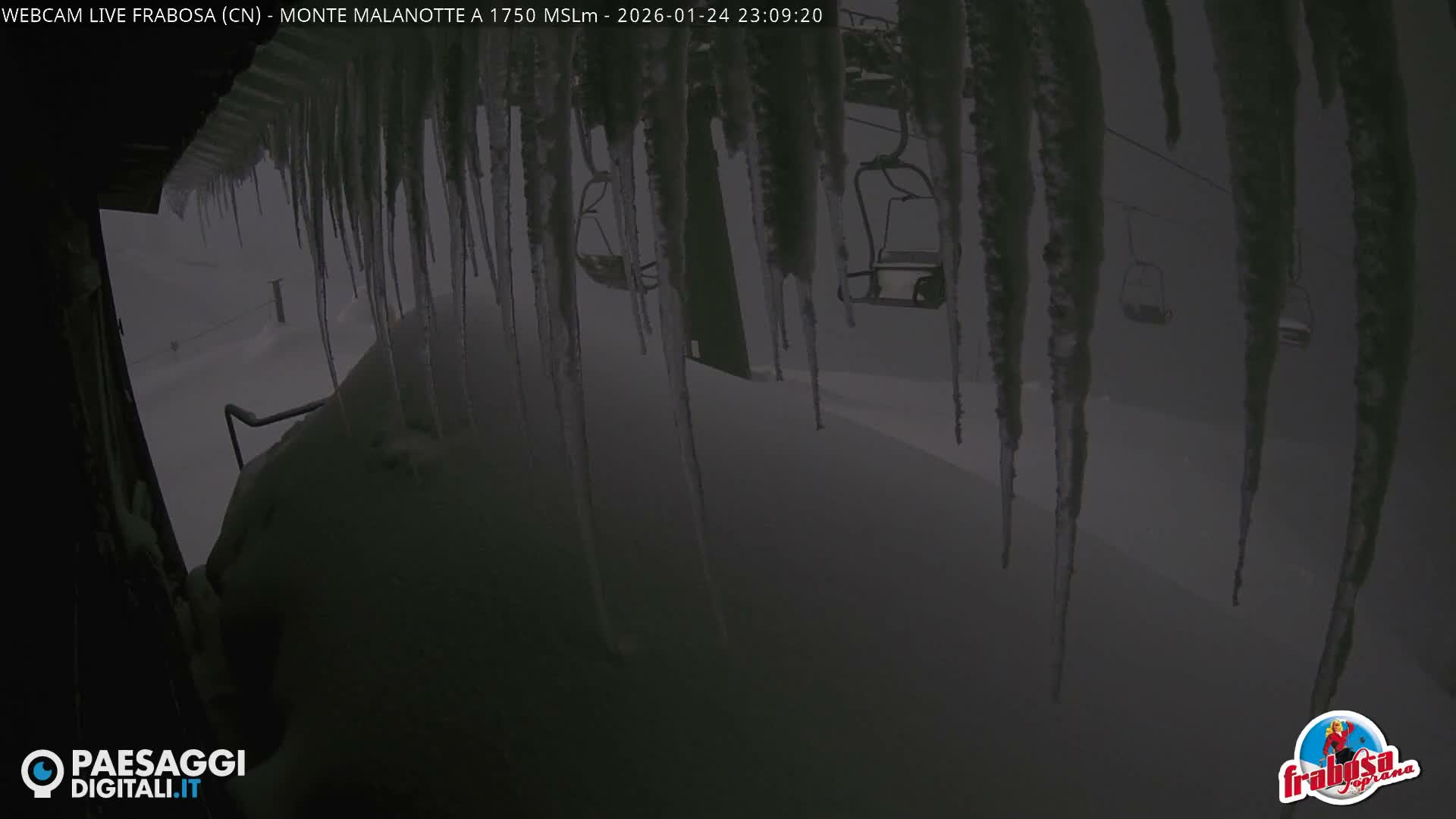 Monte Moro Mount Frabosa, Prato Nevoso Malanotte Take off Ramp & Ski Slope Live Cam - Cuneo, Piedmont, Italy