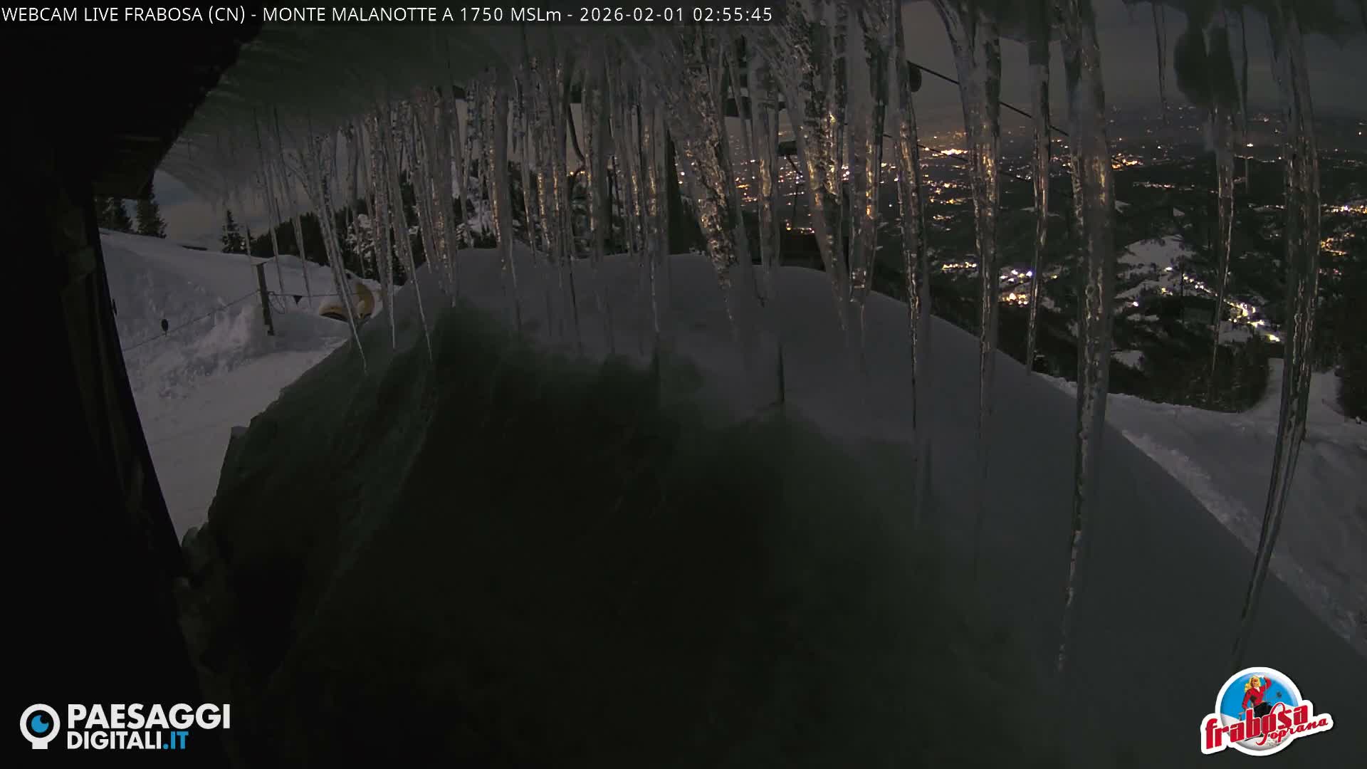 Monte Moro Mount Frabosa, Prato Nevoso Malanotte Take off Ramp & Ski Slope Live Cam - Cuneo, Piedmont, Italy