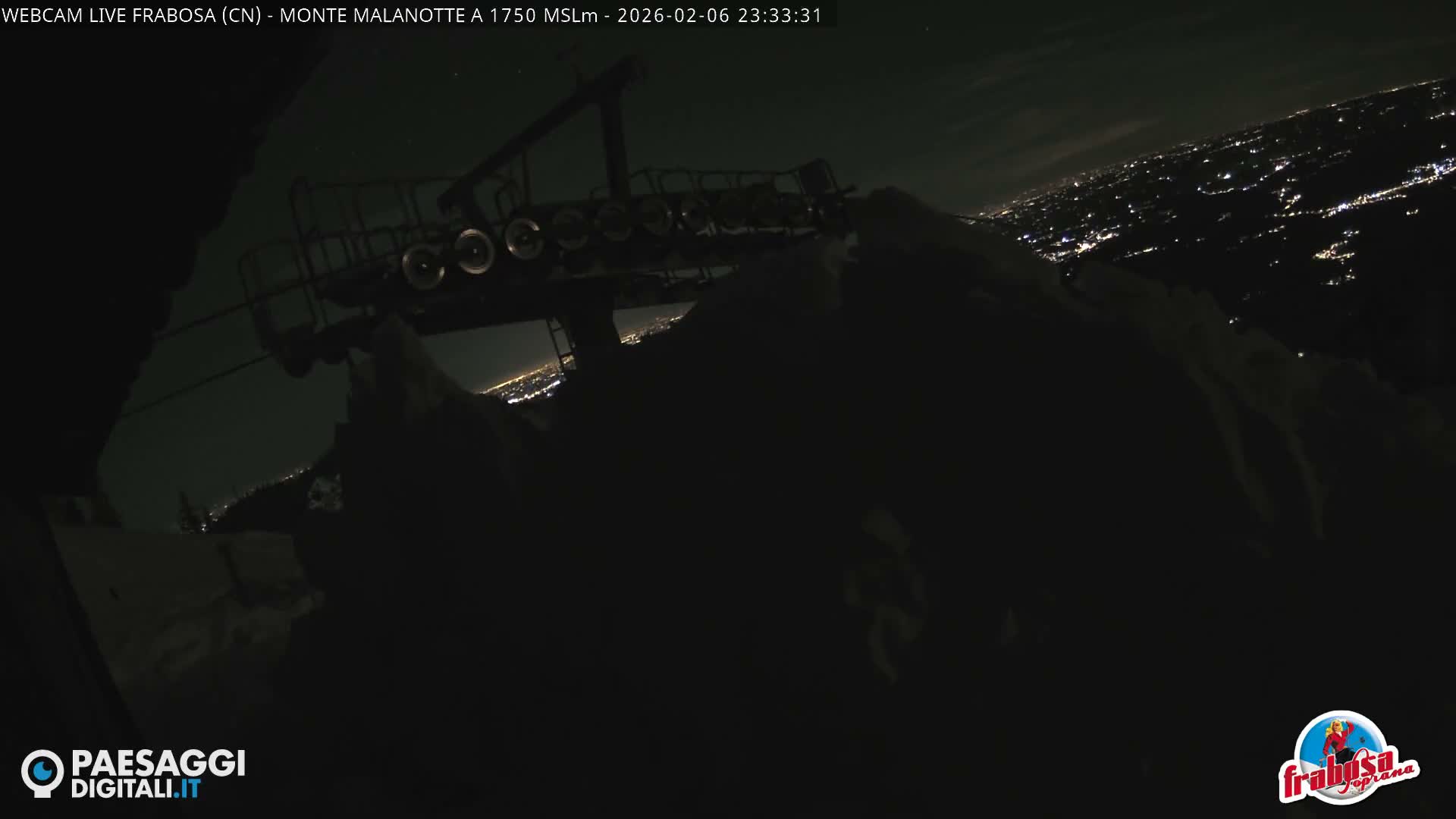 Monte Moro Mount Frabosa, Prato Nevoso Malanotte Take off Ramp & Ski Slope Live Cam - Cuneo, Piedmont, Italy