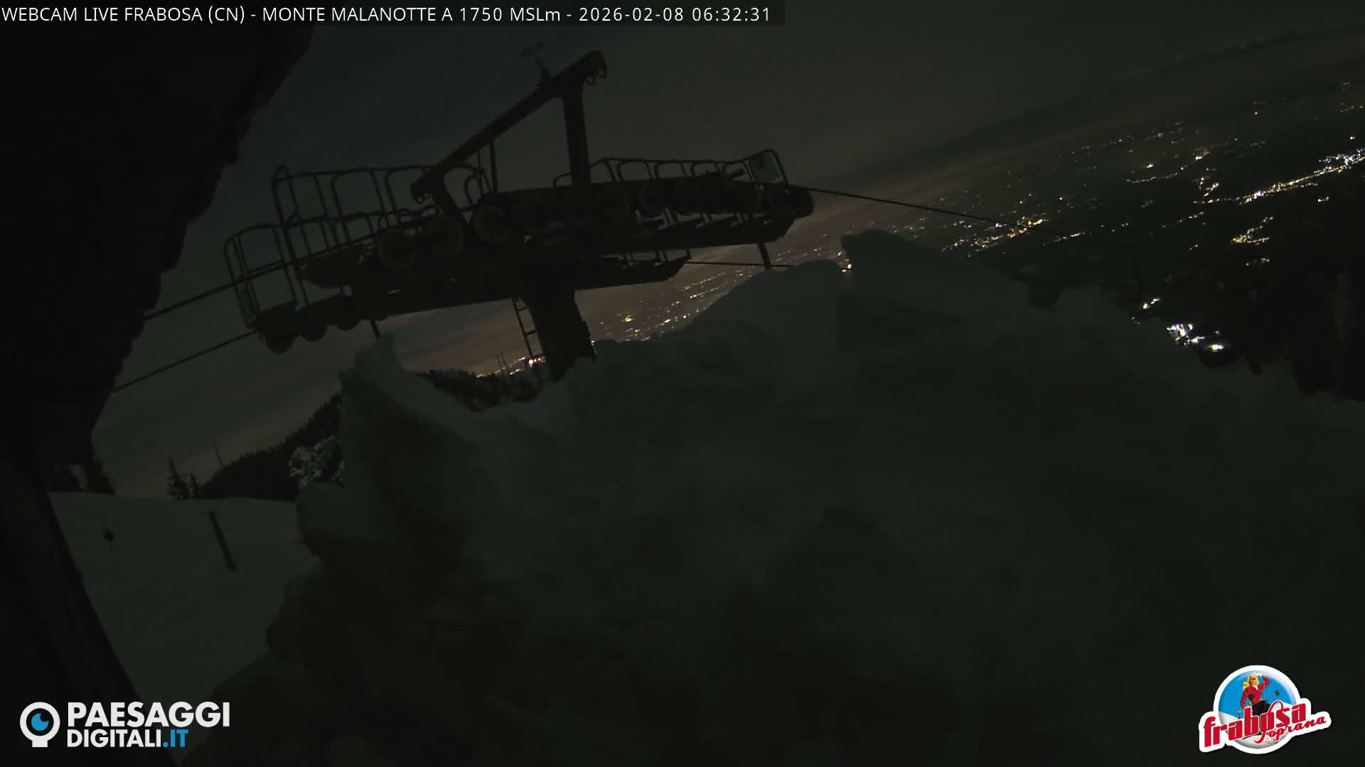 Monte Moro Mount Frabosa, Prato Nevoso Malanotte Take off Ramp & Ski Slope Live Cam - Cuneo, Piedmont, Italy
