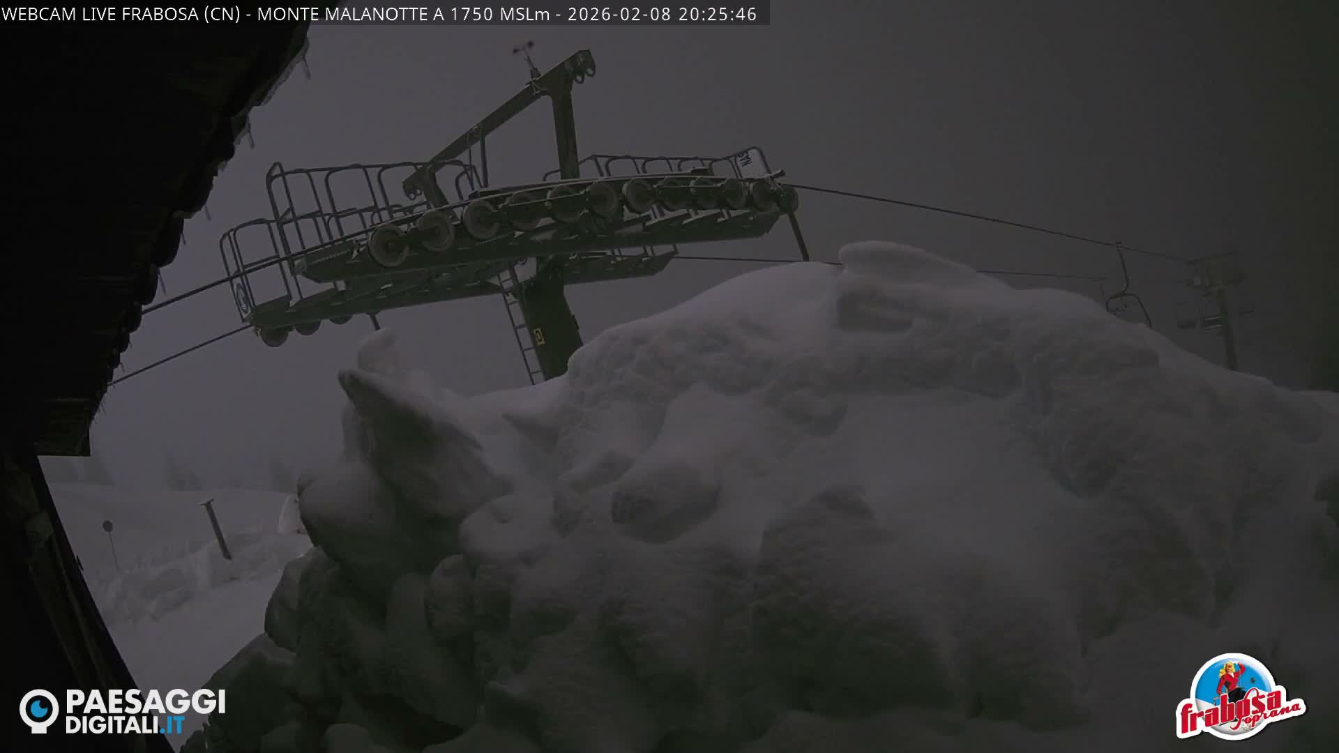 Monte Moro Mount Frabosa, Prato Nevoso Malanotte Take off Ramp & Ski Slope Live Cam - Cuneo, Piedmont, Italy