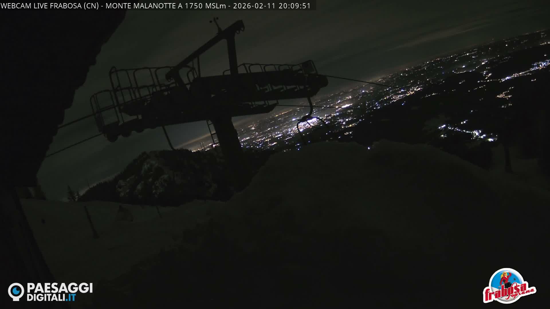 Monte Moro Mount Frabosa, Prato Nevoso Malanotte Take off Ramp & Ski Slope Live Cam - Cuneo, Piedmont, Italy