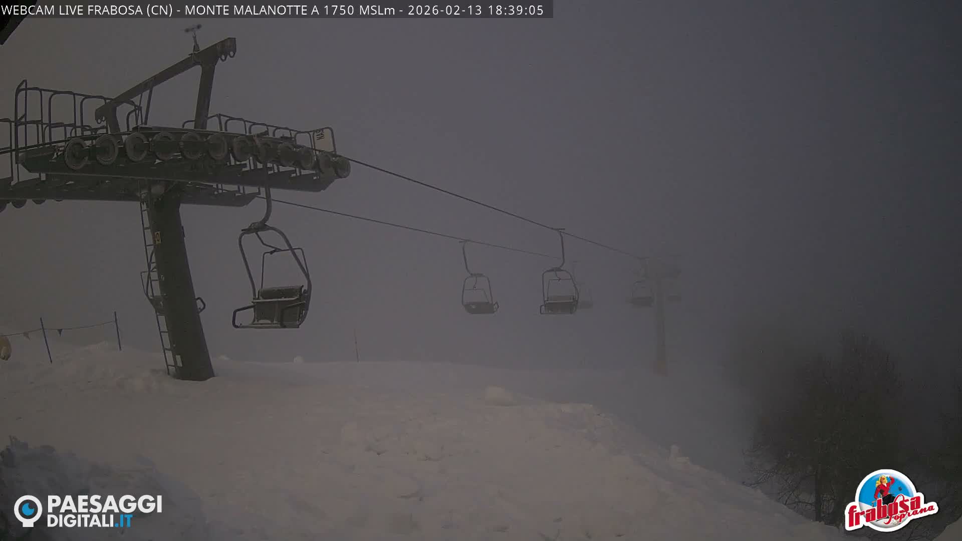 Monte Moro Mount Frabosa, Prato Nevoso Malanotte Take off Ramp & Ski Slope Live Cam - Cuneo, Piedmont, Italy