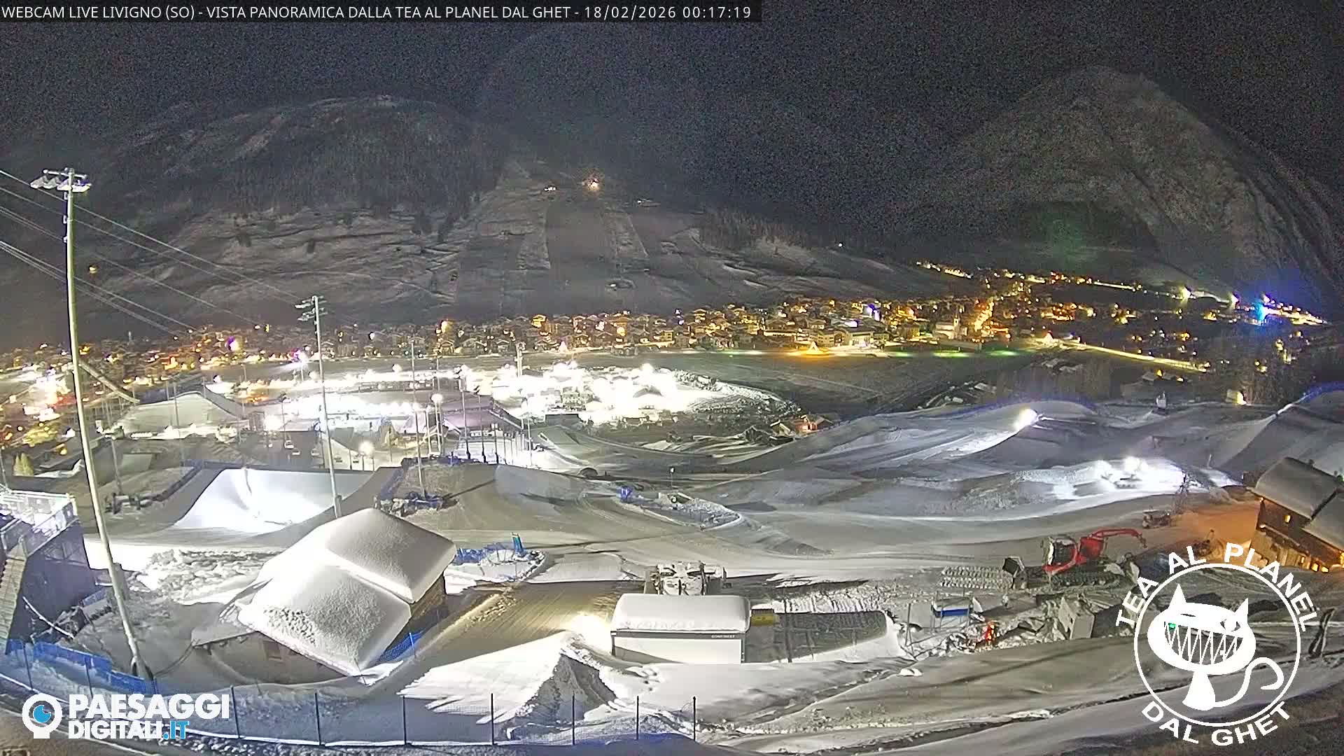 Monte Moro Mount Frabosa, Prato Nevoso Malanotte Take off Ramp & Ski Slope Live Cam - Cuneo, Piedmont, Italy