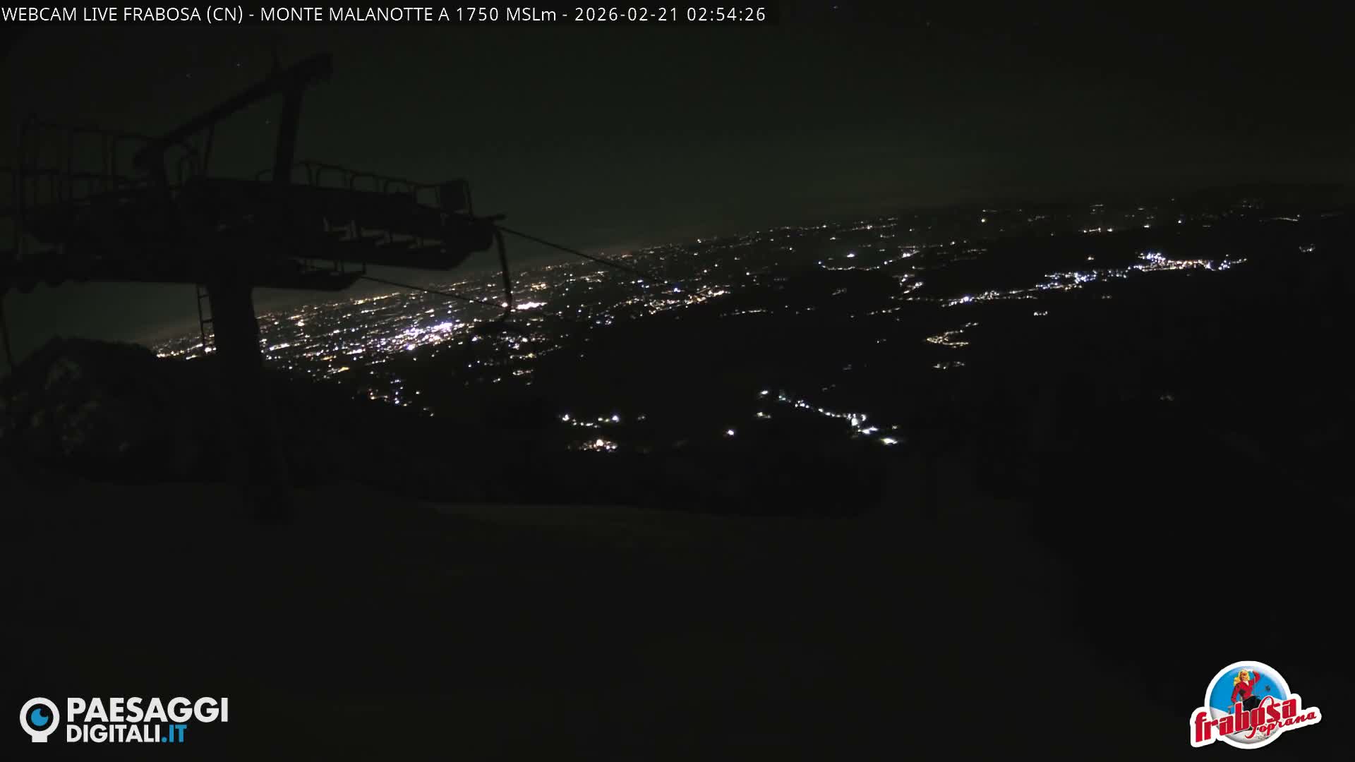 Monte Moro Mount Frabosa, Prato Nevoso Malanotte Take off Ramp & Ski Slope Live Cam - Cuneo, Piedmont, Italy