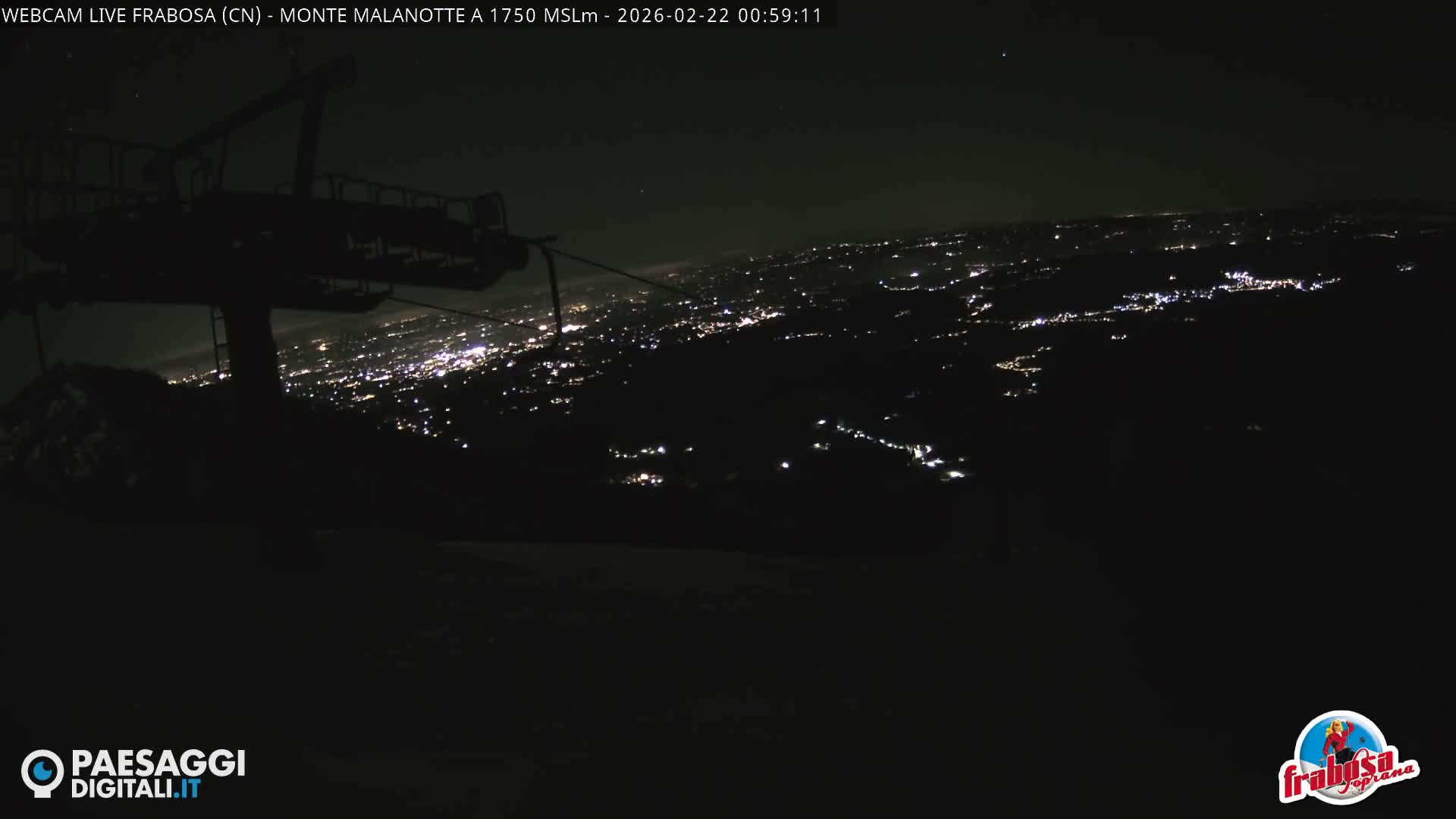 Monte Moro Mount Frabosa, Prato Nevoso Malanotte Take off Ramp & Ski Slope Live Cam - Cuneo, Piedmont, Italy