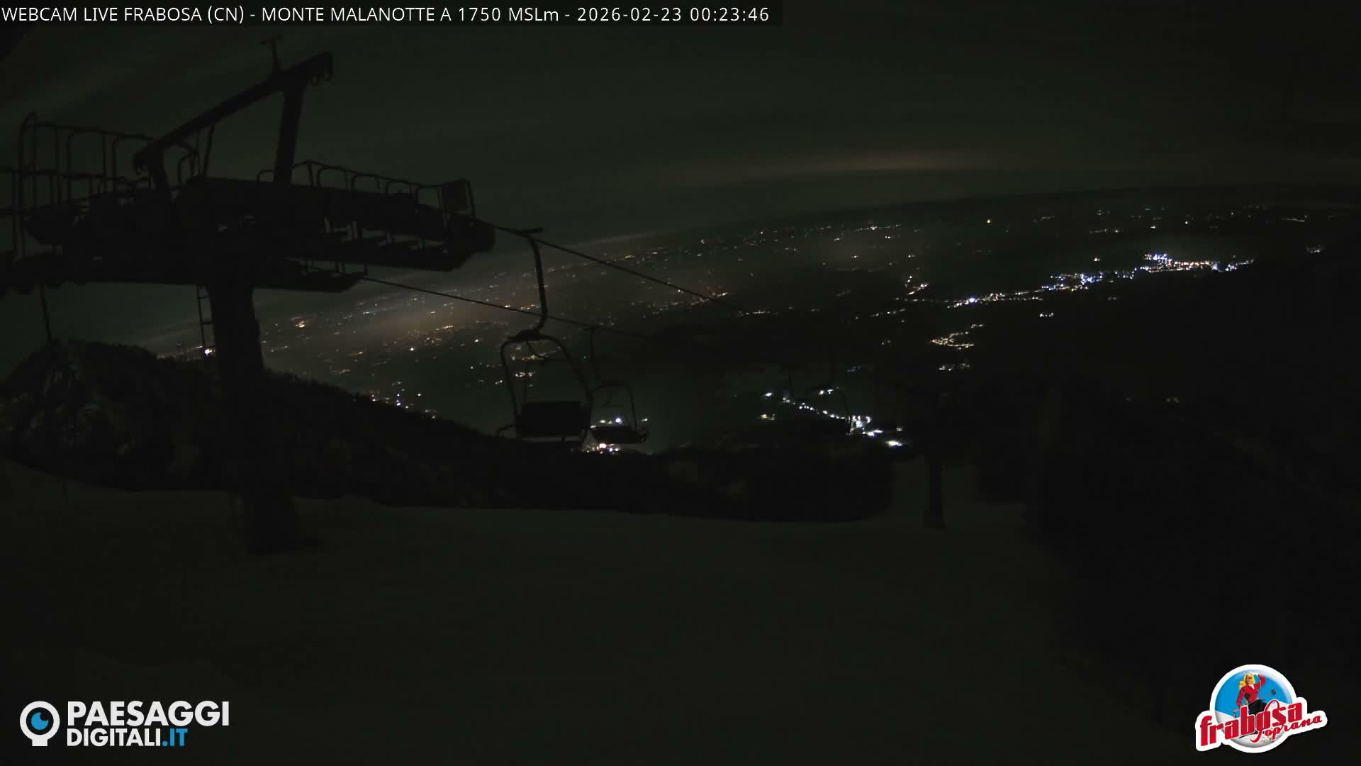 Monte Moro Mount Frabosa, Prato Nevoso Malanotte Take off Ramp & Ski Slope Live Cam - Cuneo, Piedmont, Italy