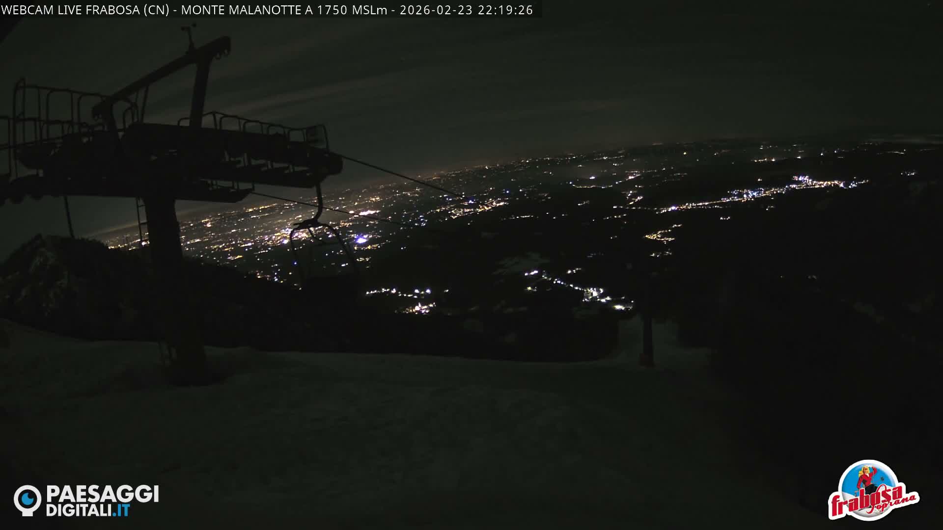 Monte Moro Mount Frabosa, Prato Nevoso Malanotte Take off Ramp & Ski Slope Live Cam - Cuneo, Piedmont, Italy