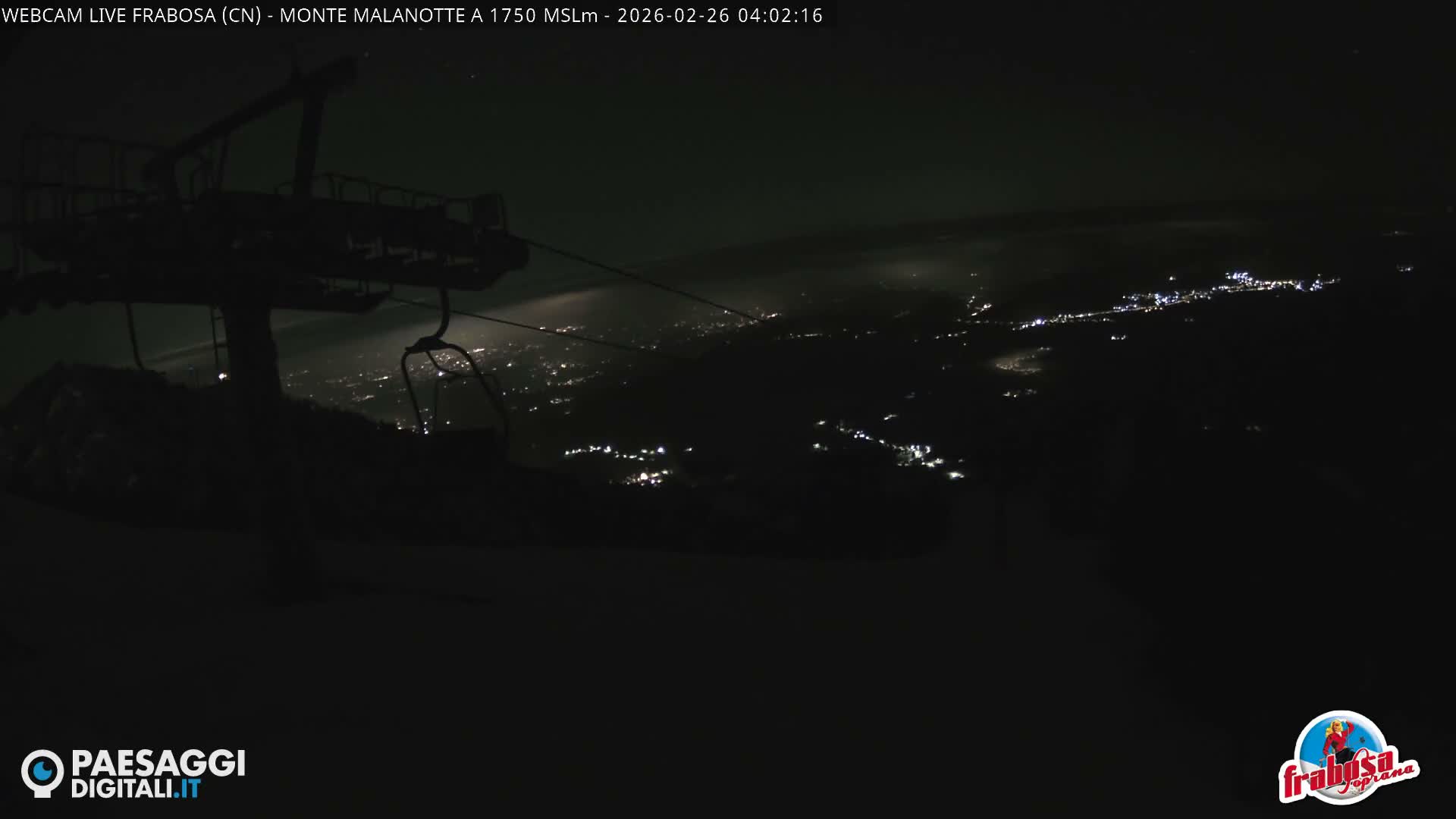 Monte Moro Mount Frabosa, Prato Nevoso Malanotte Take off Ramp & Ski Slope Live Cam - Cuneo, Piedmont, Italy