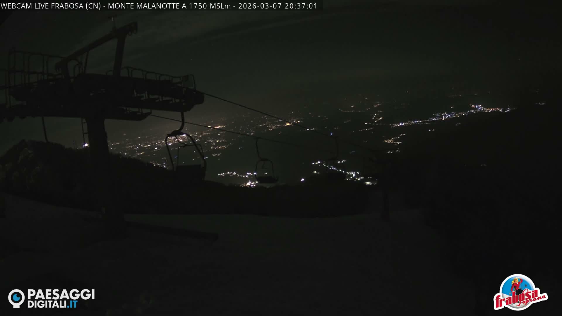 Monte Moro Mount Frabosa, Prato Nevoso Malanotte Take off Ramp & Ski Slope Live Cam - Cuneo, Piedmont, Italy