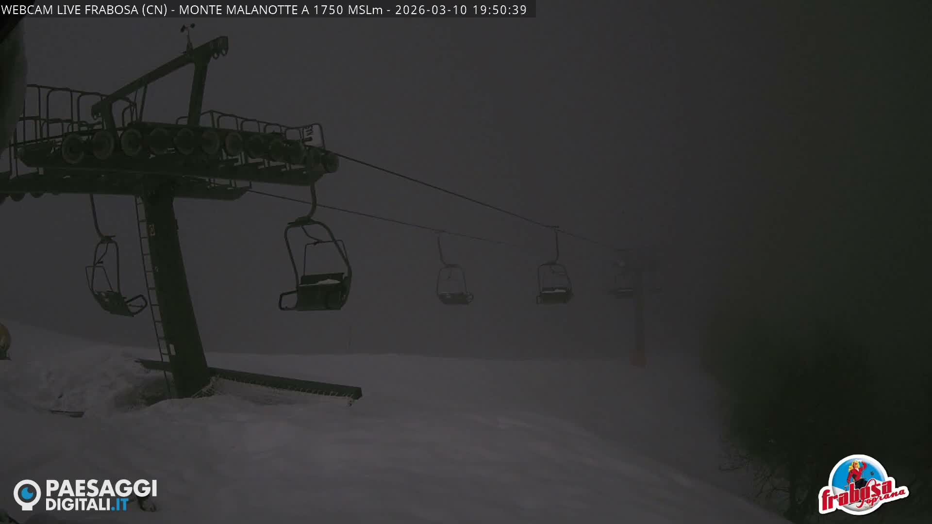 Monte Moro Mount Frabosa, Prato Nevoso Malanotte Take off Ramp & Ski Slope Live Cam - Cuneo, Piedmont, Italy