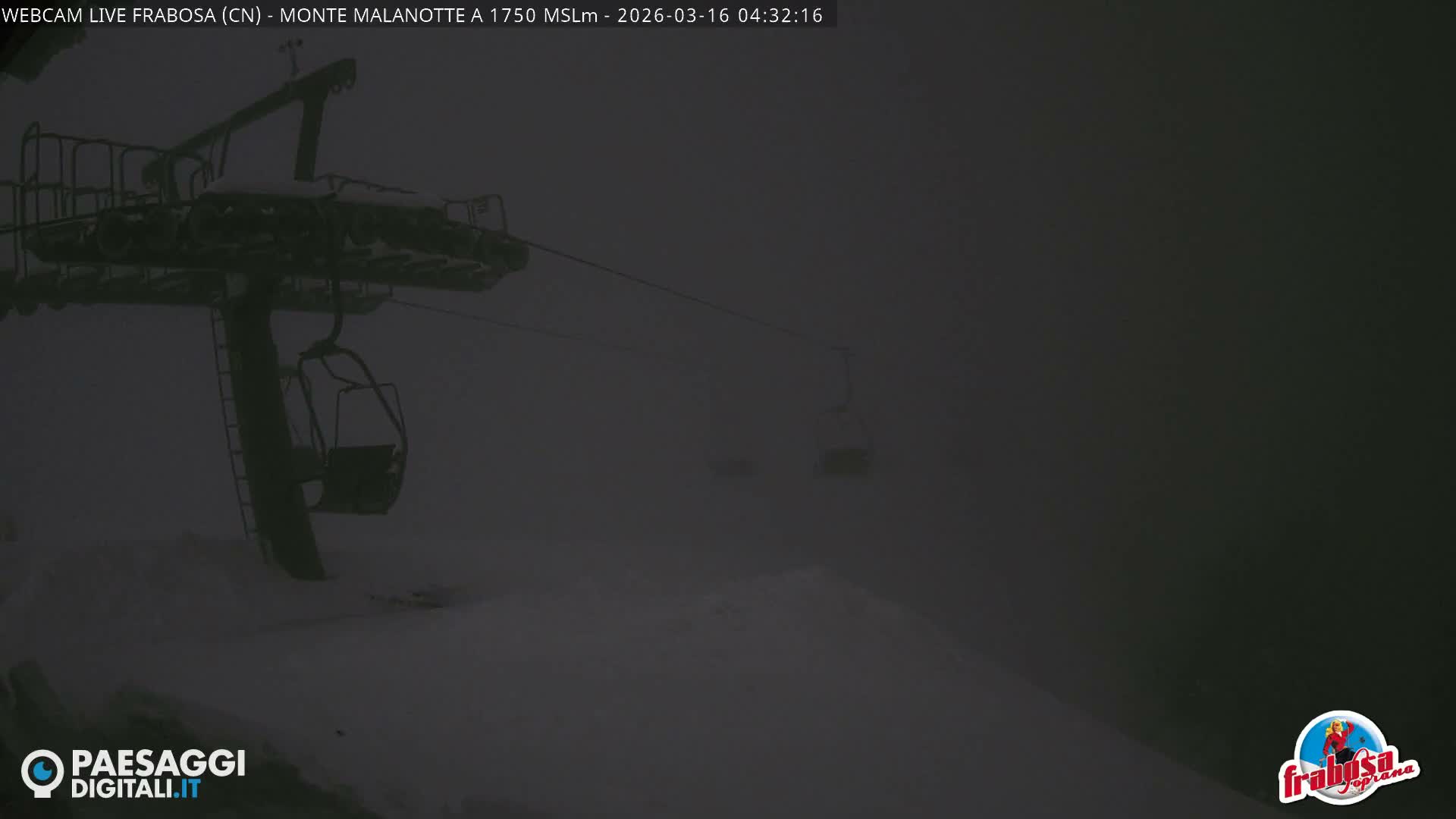 Monte Moro Mount Frabosa, Prato Nevoso Malanotte Take off Ramp & Ski Slope Live Cam - Cuneo, Piedmont, Italy