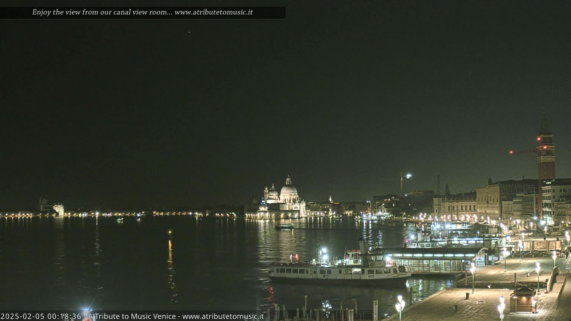  Venice City Live Cam from St. Mark's Basin - Veneto, Italy