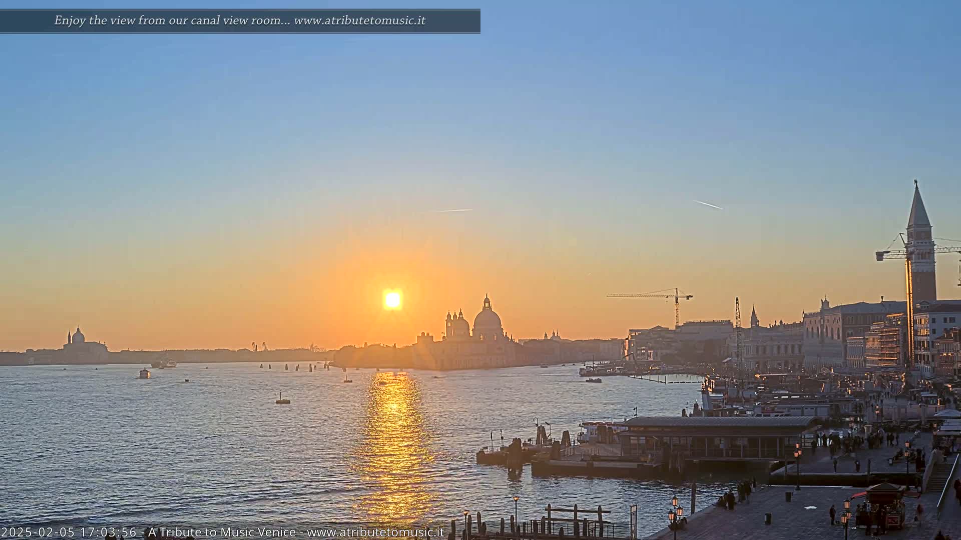  Venice City Live Cam from St. Mark's Basin - Veneto, Italy