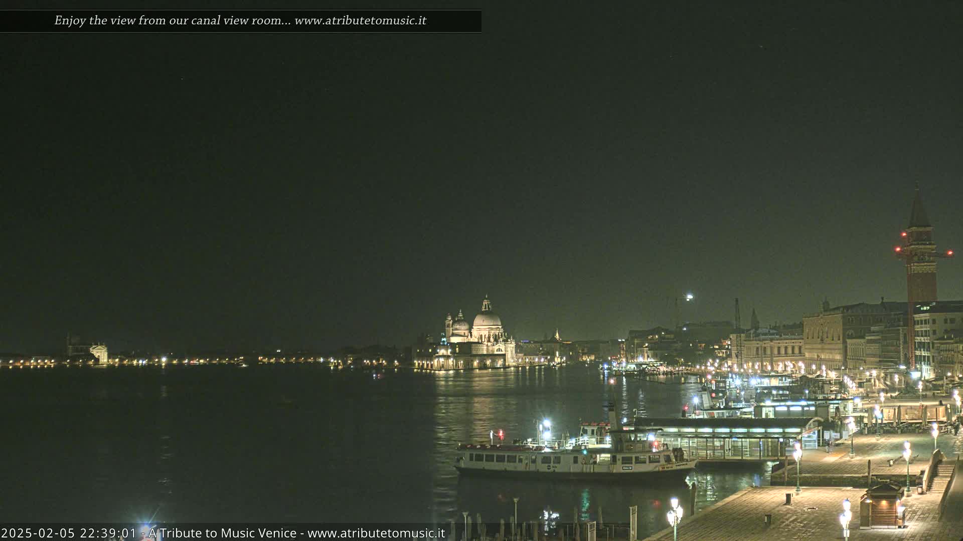  Venice City Live Cam from St. Mark's Basin - Veneto, Italy