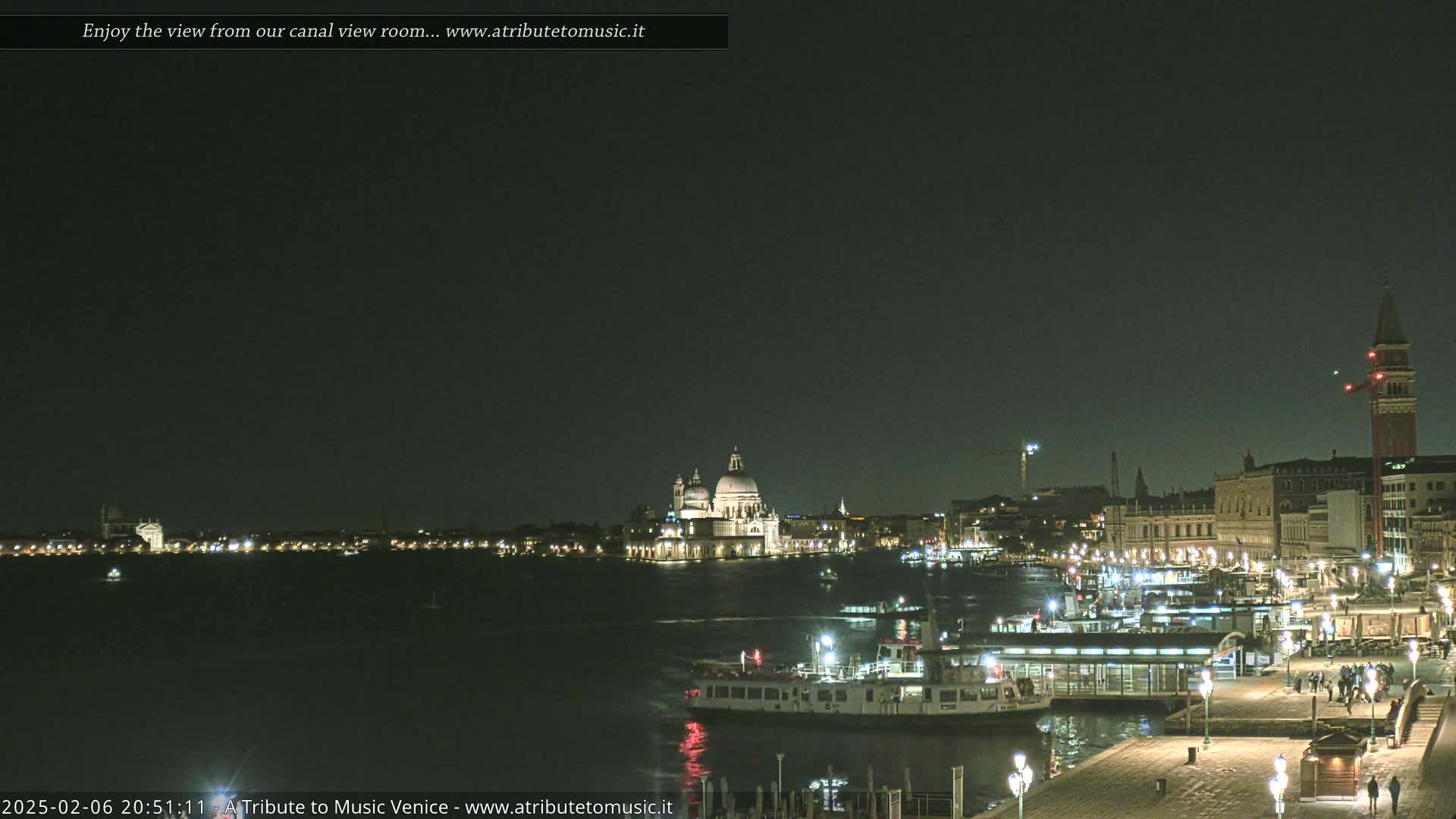  Venice City Live Cam from St. Mark's Basin - Veneto, Italy